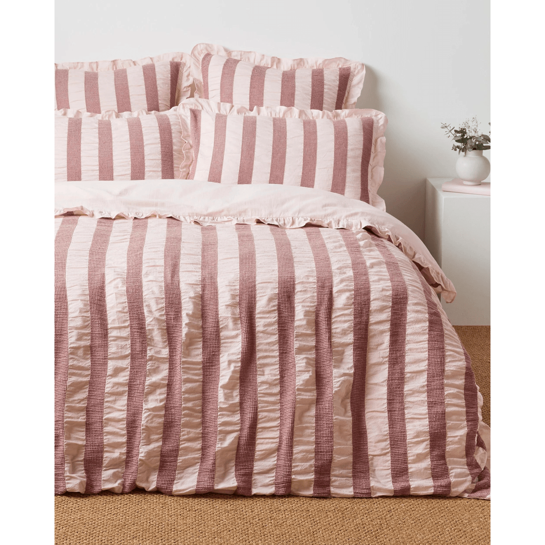 1 Target Alessia Textured Quilt Cover Set - Pink, 1 of 1