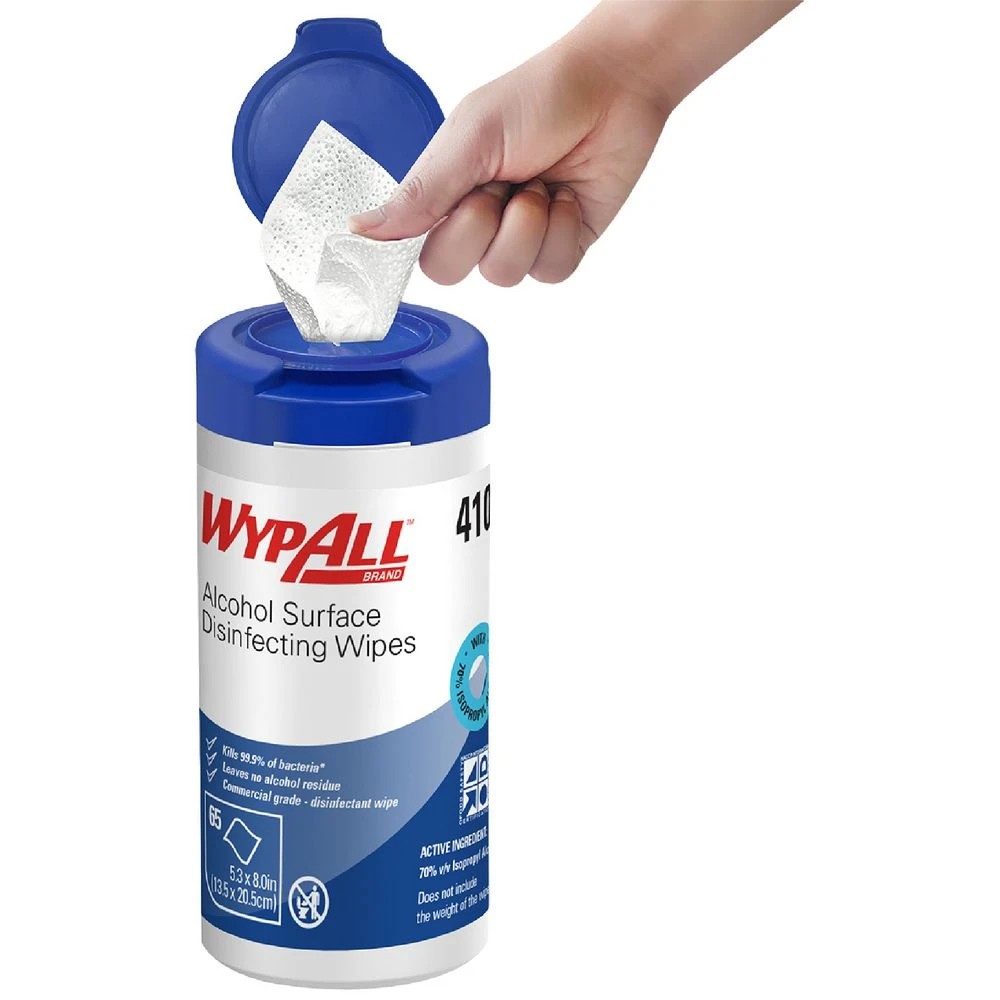 3 WyPall Alcohol Surface Disinfecting Wipes 65 Sheets, 3 of 3