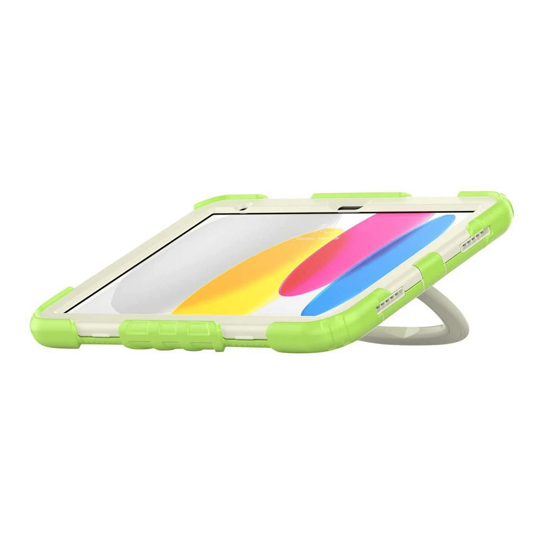10 Studymate Bumper Case iPad A16/10th Gen 10.9" Green w handle, 10 of 10