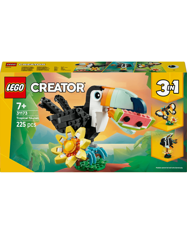 LEGO Creator Wild Animals: Tropical Toucan 3