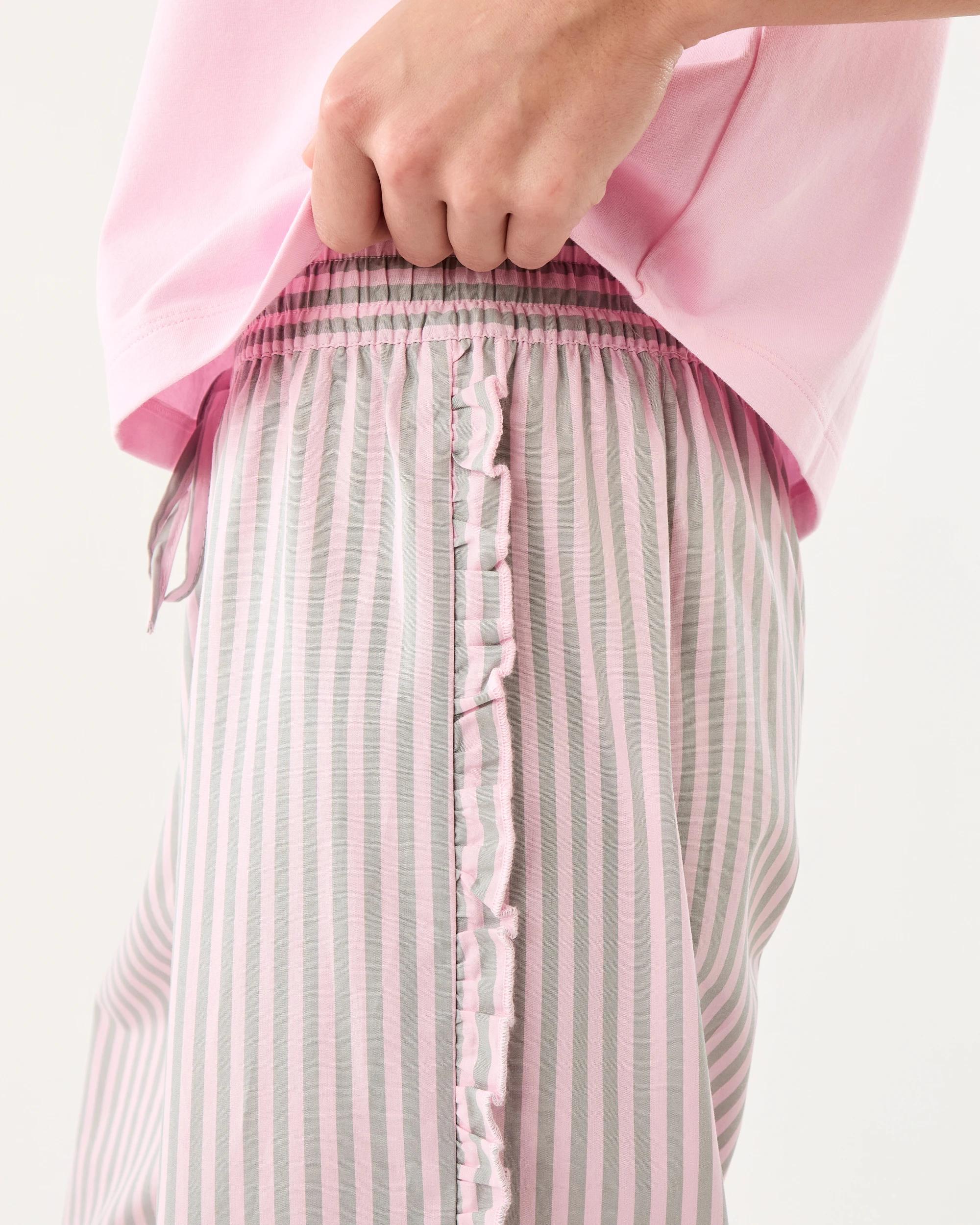 6 Frill Cotton Woven Pants Pastel Stp, 6 of 6