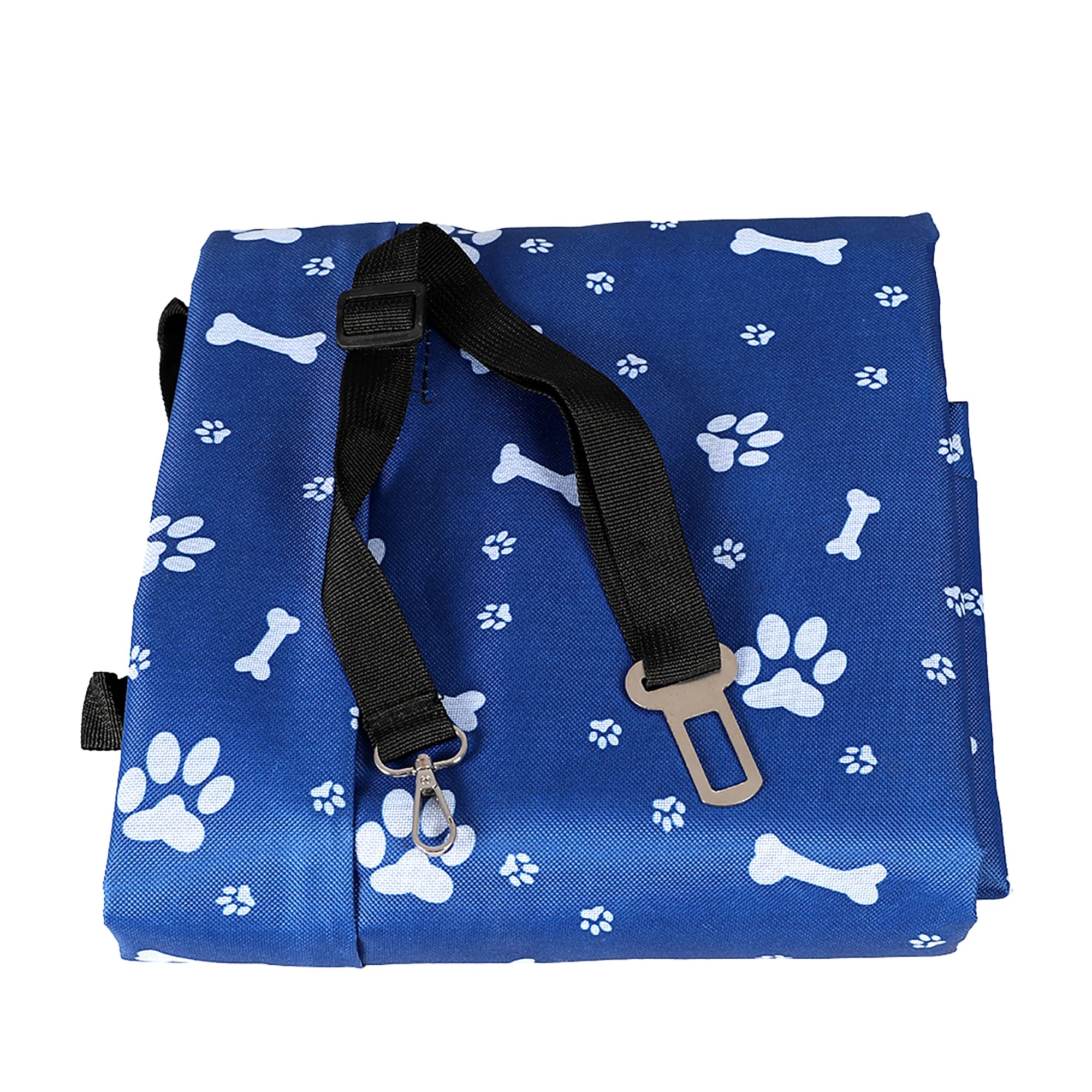 2 Pawz Pet Back Car Seat Cover - Blue, 2 of 4