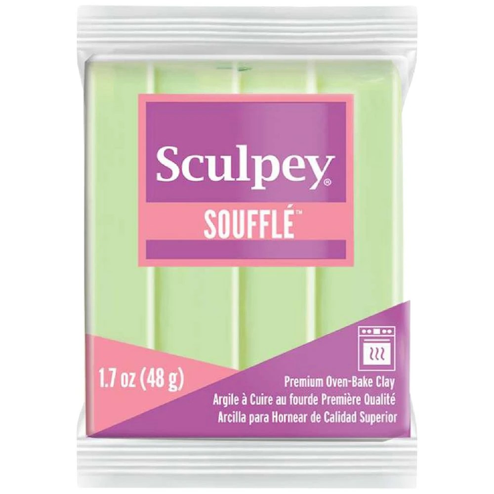 1 Sculpey Souffle Modelling Clay Pistachio 48g, 1 of 3