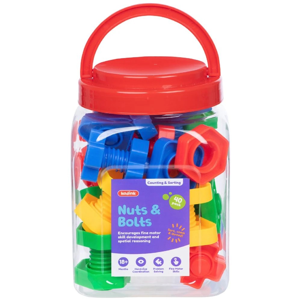 1 Kadink Nuts & Bolts Jar 40 Pack, 1 of 2