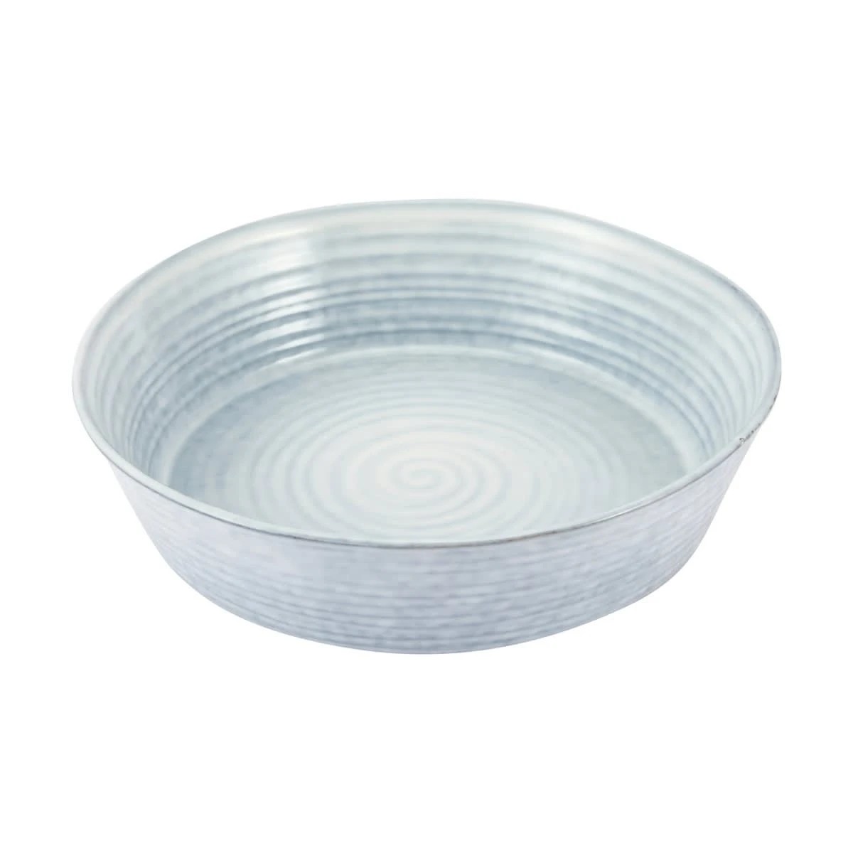 1 Blue Swirl Salad Bowl, 1 of 4