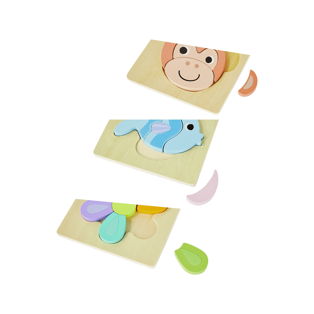 4 Small Block Puzzle - Assorted, 4 of 5