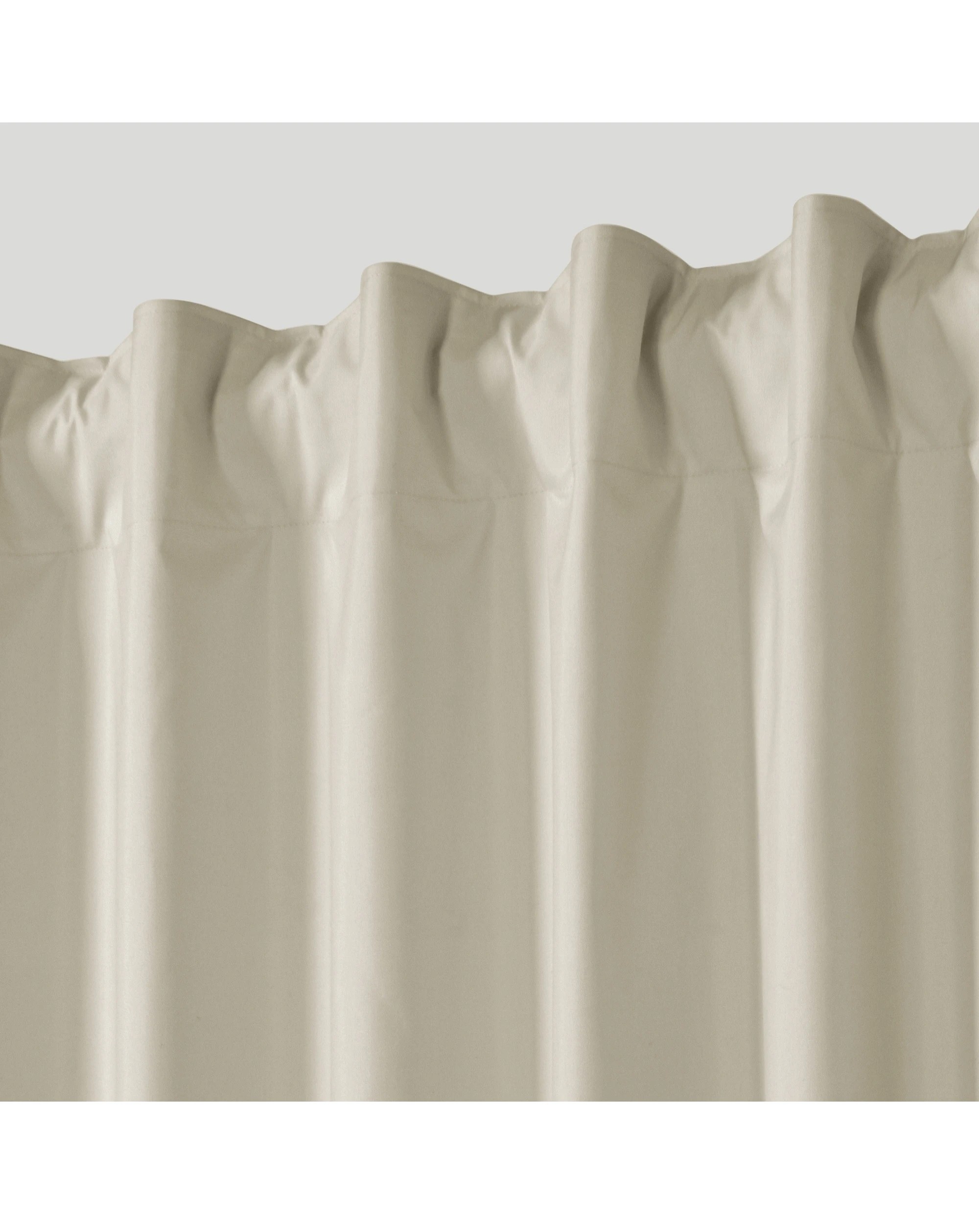 6 Sherwood Home Orlando Blockout Multi Header Curtain Pair 140x223cm - Sand, 6 of 8