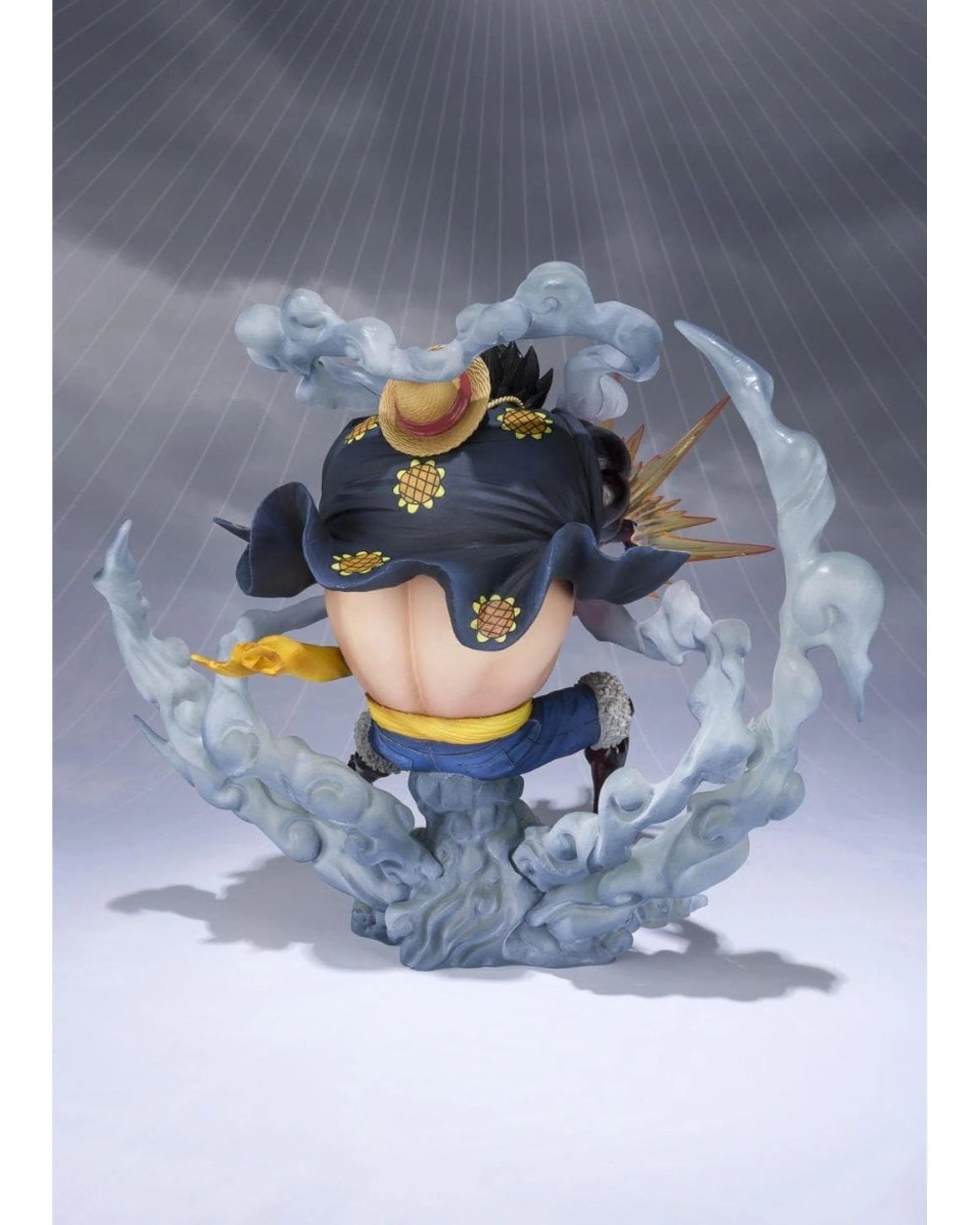 4 Tamashii Nations Figuartszero Extra Battle One Piece Monkey D. Luffy Gear 4 Leo Bazooka 7 inch Figure, 4 of 4