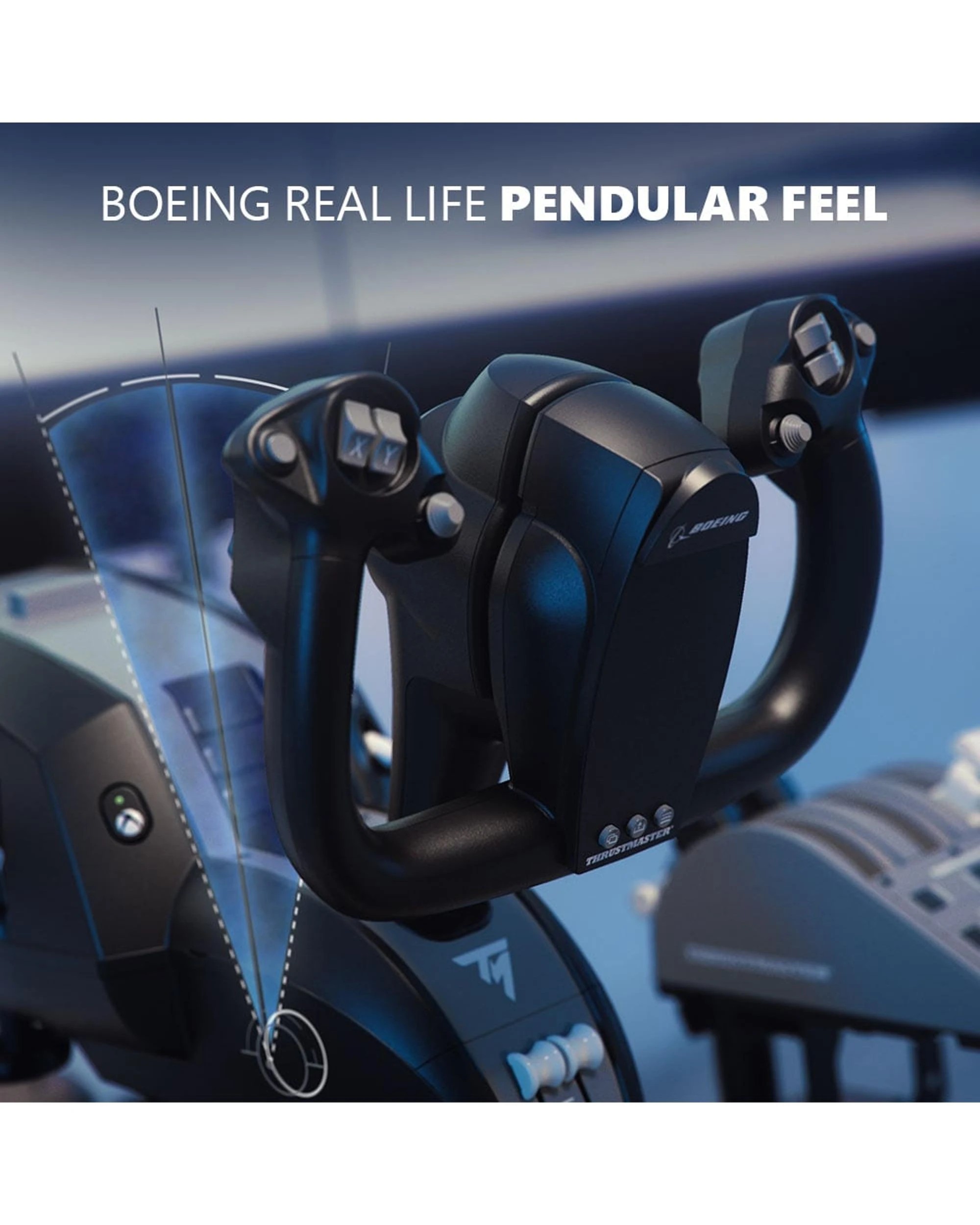 4 Thrustmaster TCA Yoke Boeing Edition for XBOX, PC - Black, 4 of 6