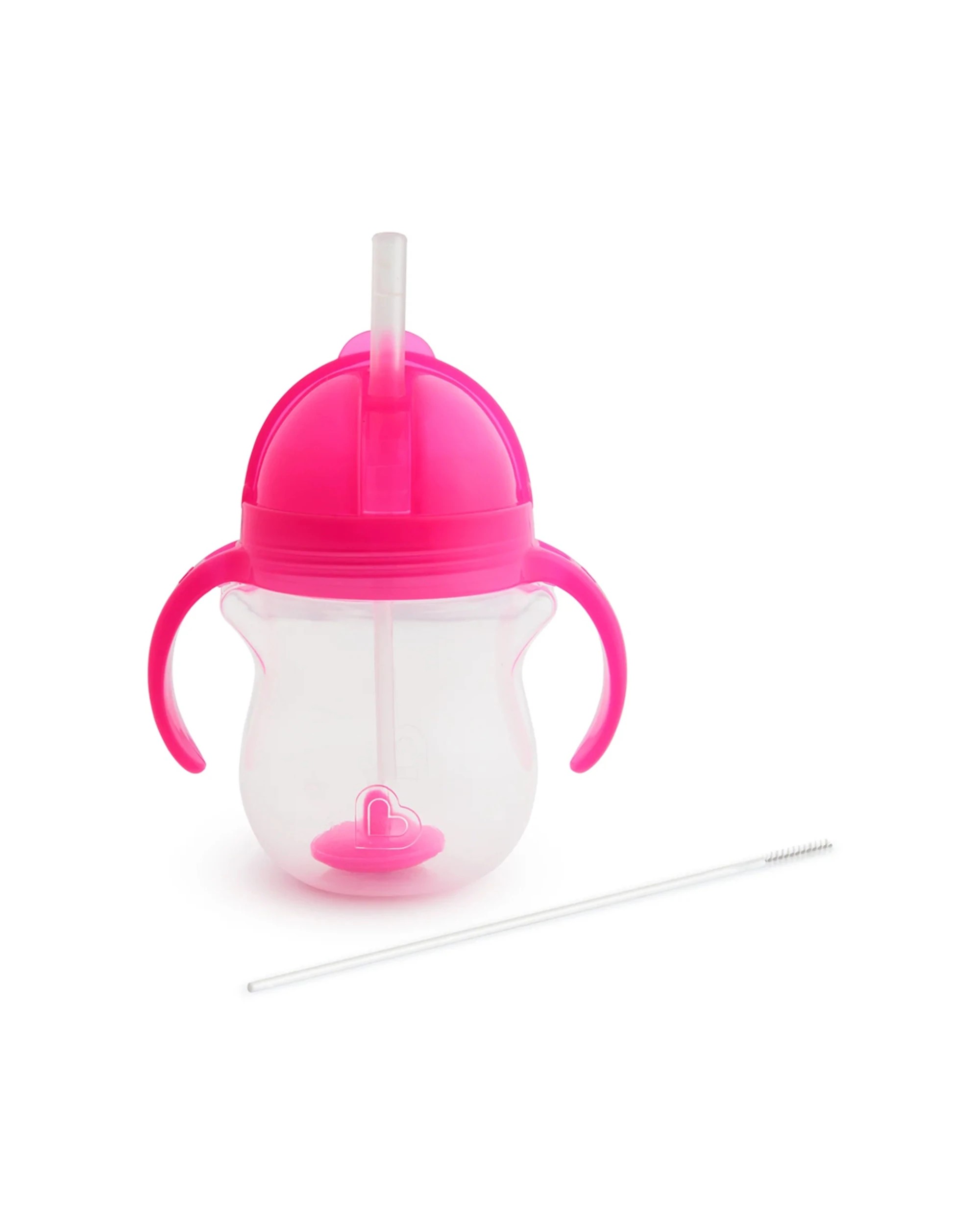 7 Munchkin Any Angle Weighted Straw Trainer Cup 207ml Leak-Proof 6 Months - Assorted, 7 of 7