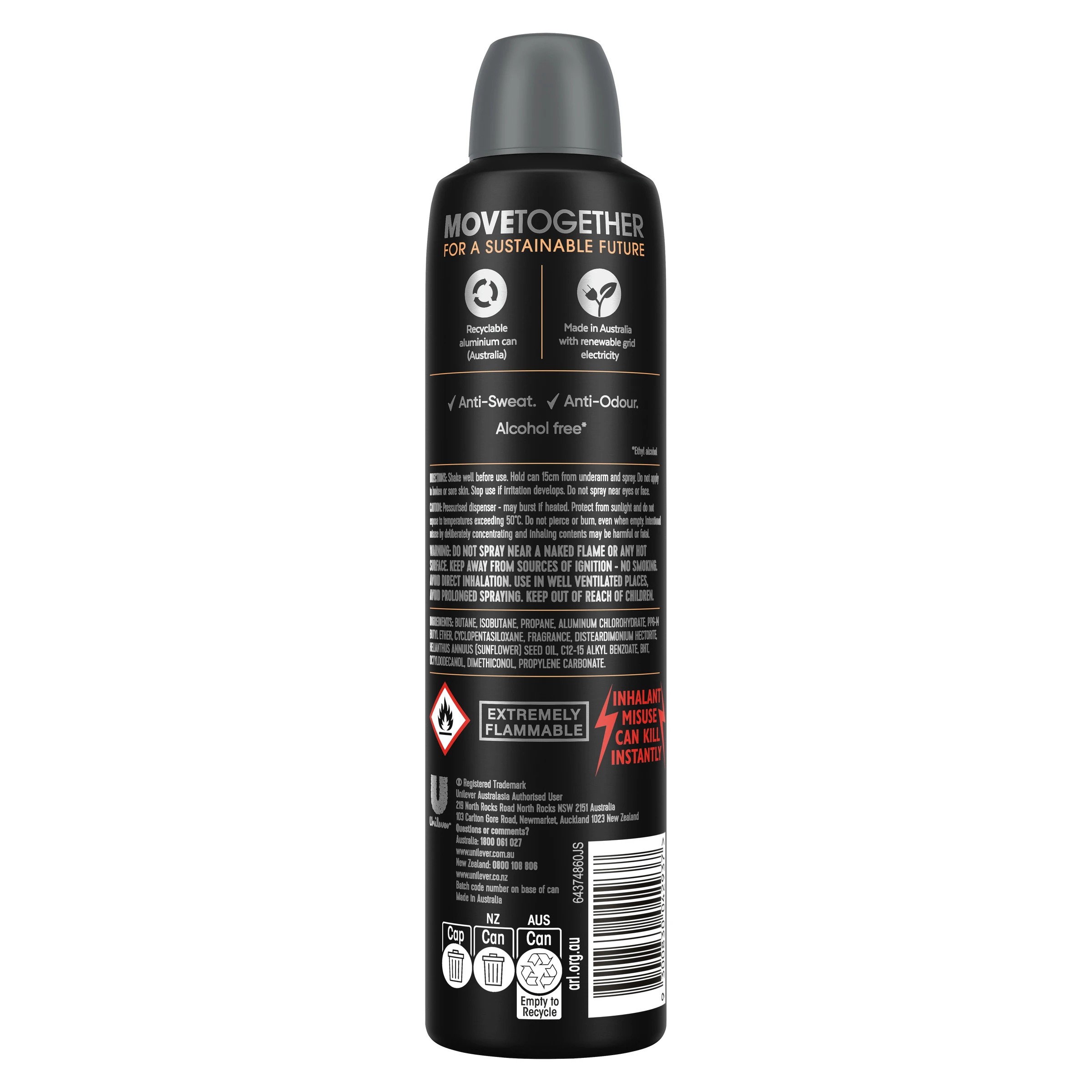 2 Rexona Men Sport Fresh 48-Hour Antiperspirant Deodorant 250ml, 2 of 6