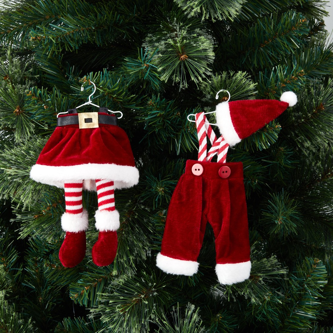 4 Santa's Clothes Decoration - Assorted, 4 of 5