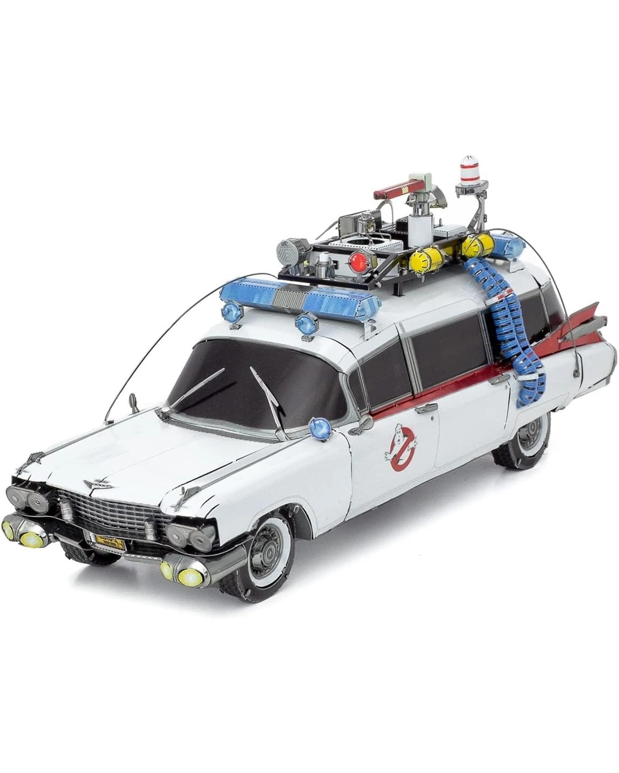 3 Metal Earth Premium Series Ghostbusters ECTO-1 Steel Model Kit, 3 of 7