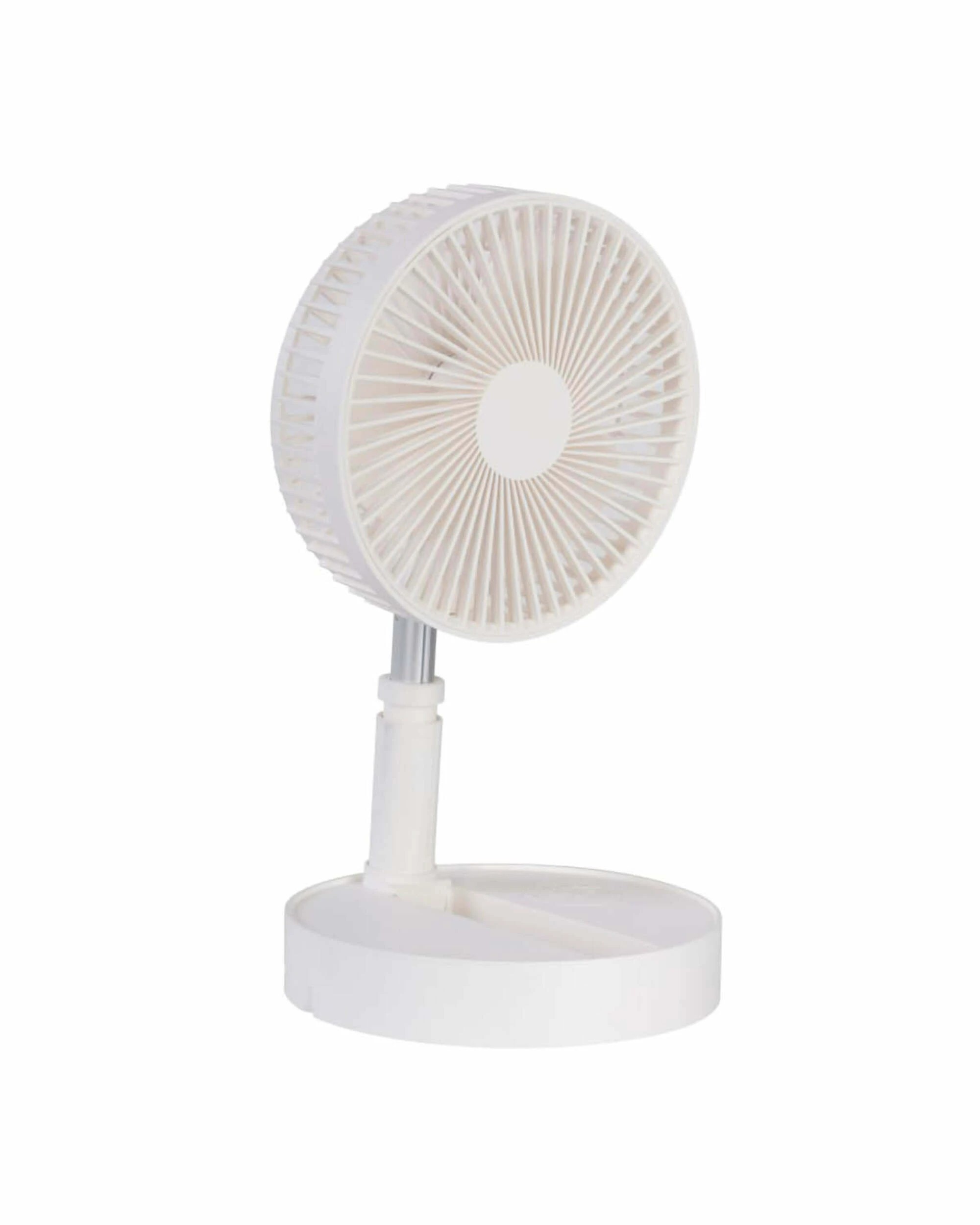 1 Heller 19cm Portable Cordless Fan - WHITE, 1 of 4