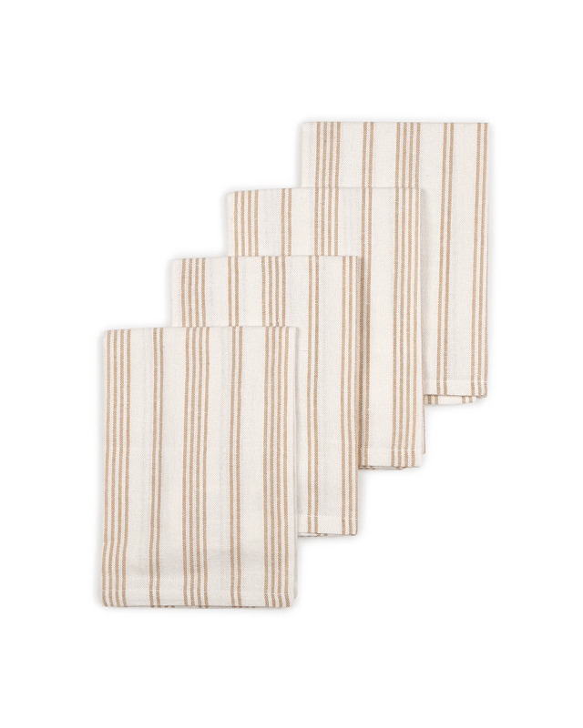 4 Pack Sand Stripe Nap