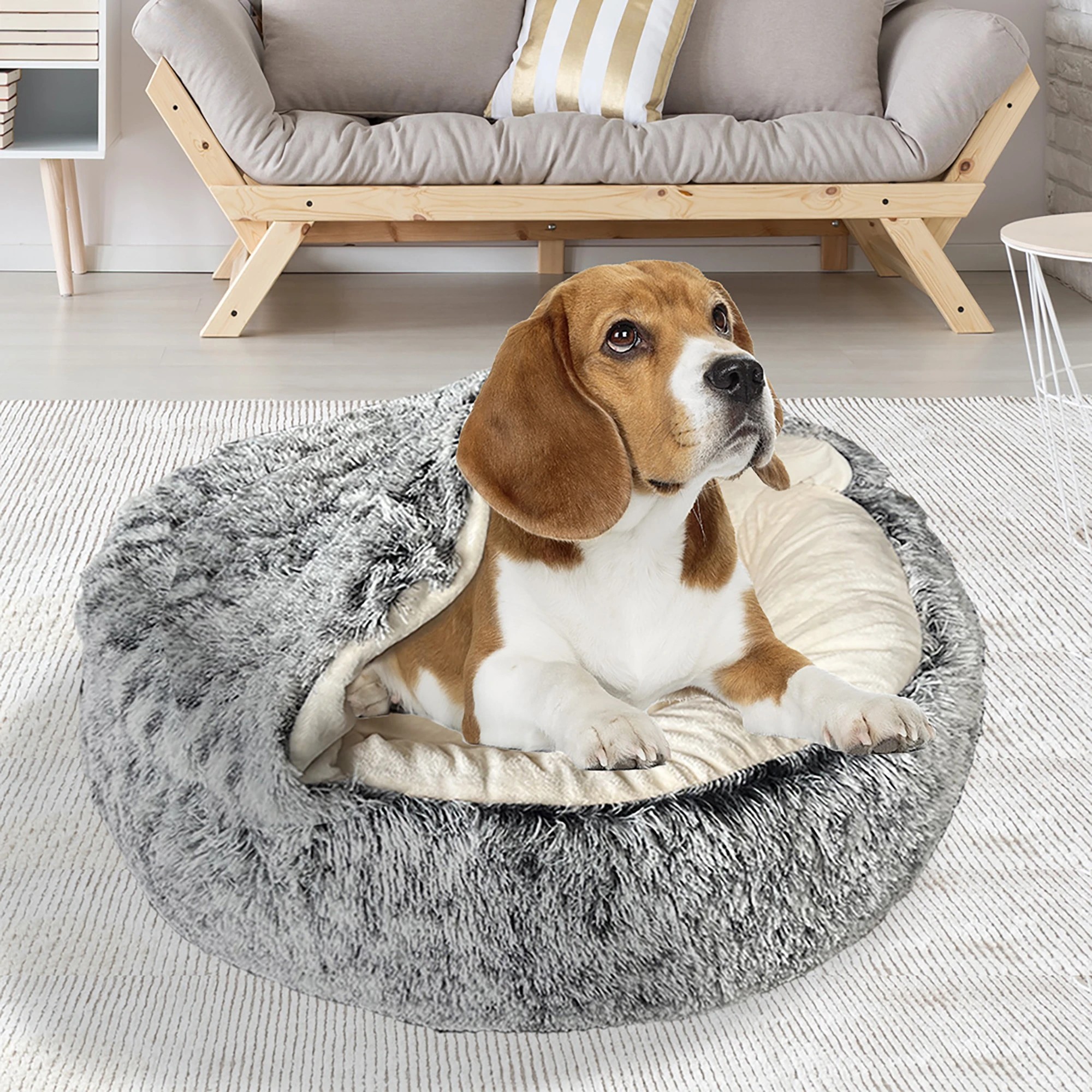 7 Pawz Hooded Pet Bed Medium, 7 of 7