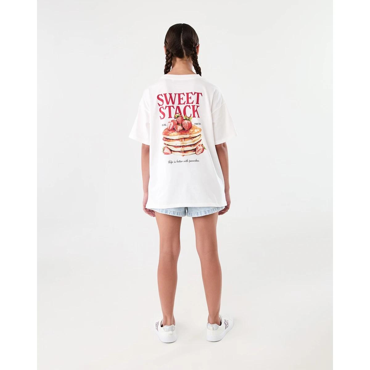 8 Oversized T-shirt Wht Pncake, 8 of 8