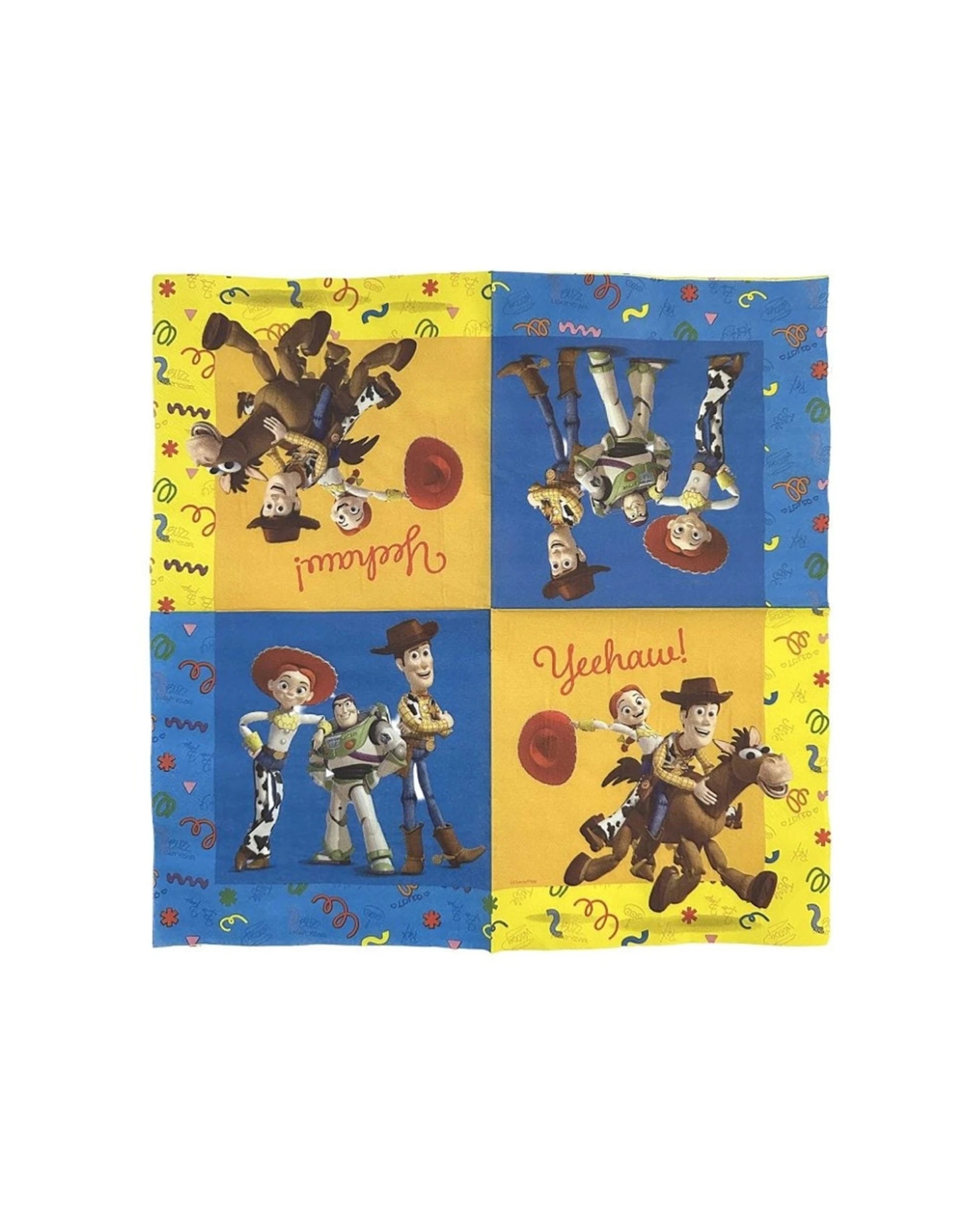 1 Anagram 16pc Toy Story Lunch Napkins Set Kids Birthday Party Tableware Set - Multi, 1 of 1