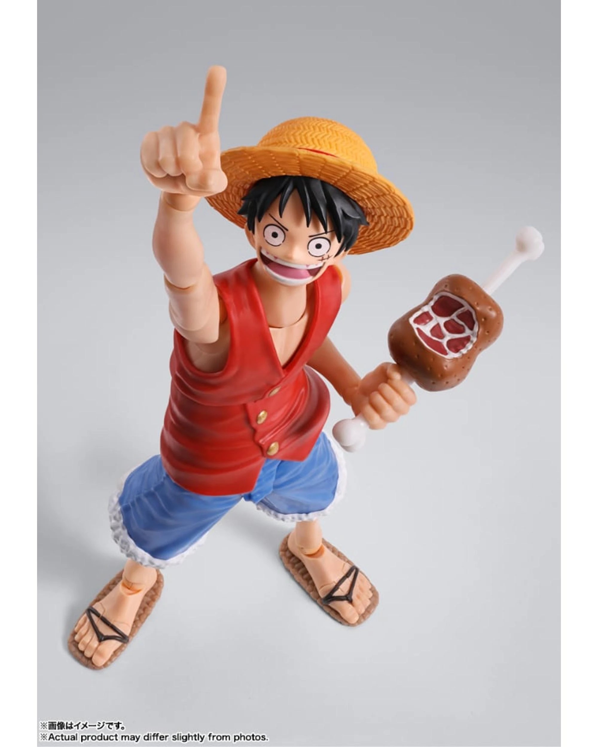 7 S.H.Figuarts One Piece Monkey D Luffy Romance Dawn Figure, 7 of 10