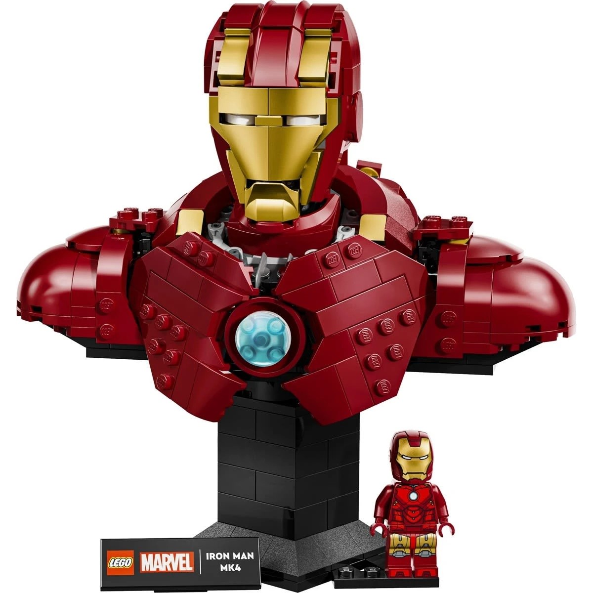3 LEGO Marvel Iron Man MK4 Bust 76327, 3 of 10
