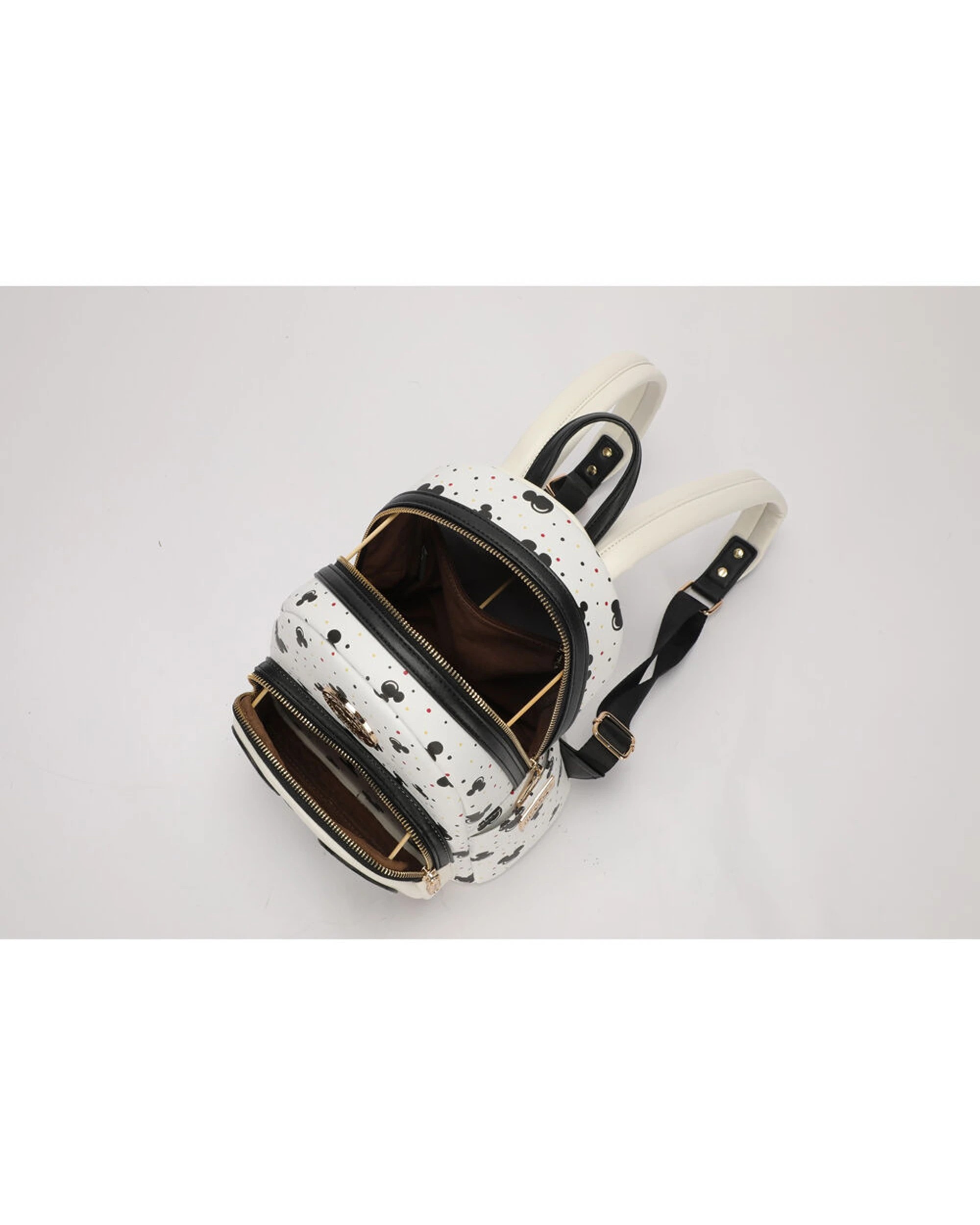 6 Disney Mickey Deluxe Pu Leather Backpack 25X29Cm - Multi, 6 of 7