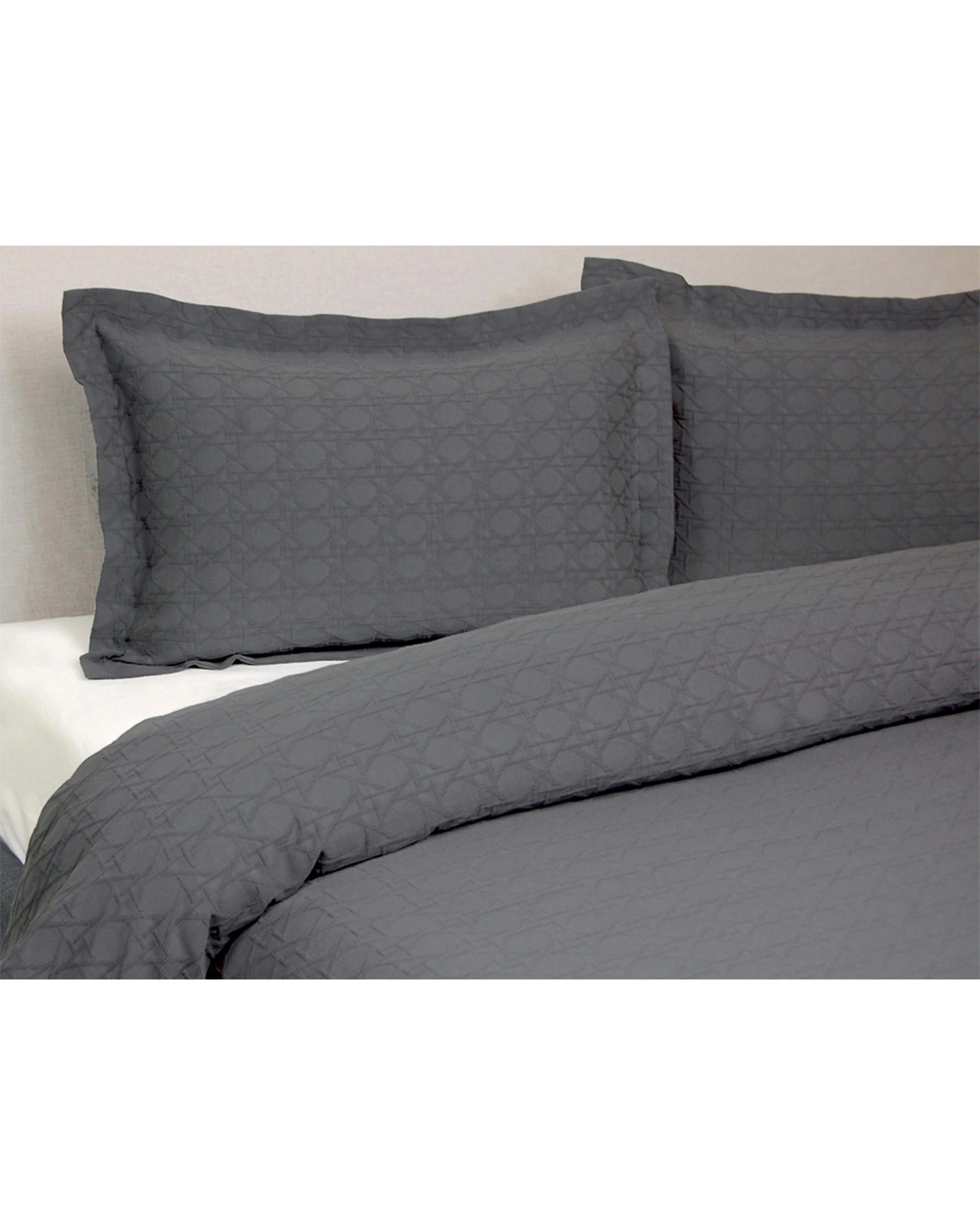 1 Jason Commercial Villa Matelasse Coverlet Slate 250x240cm - Queen/King - Multi, 1 of 1