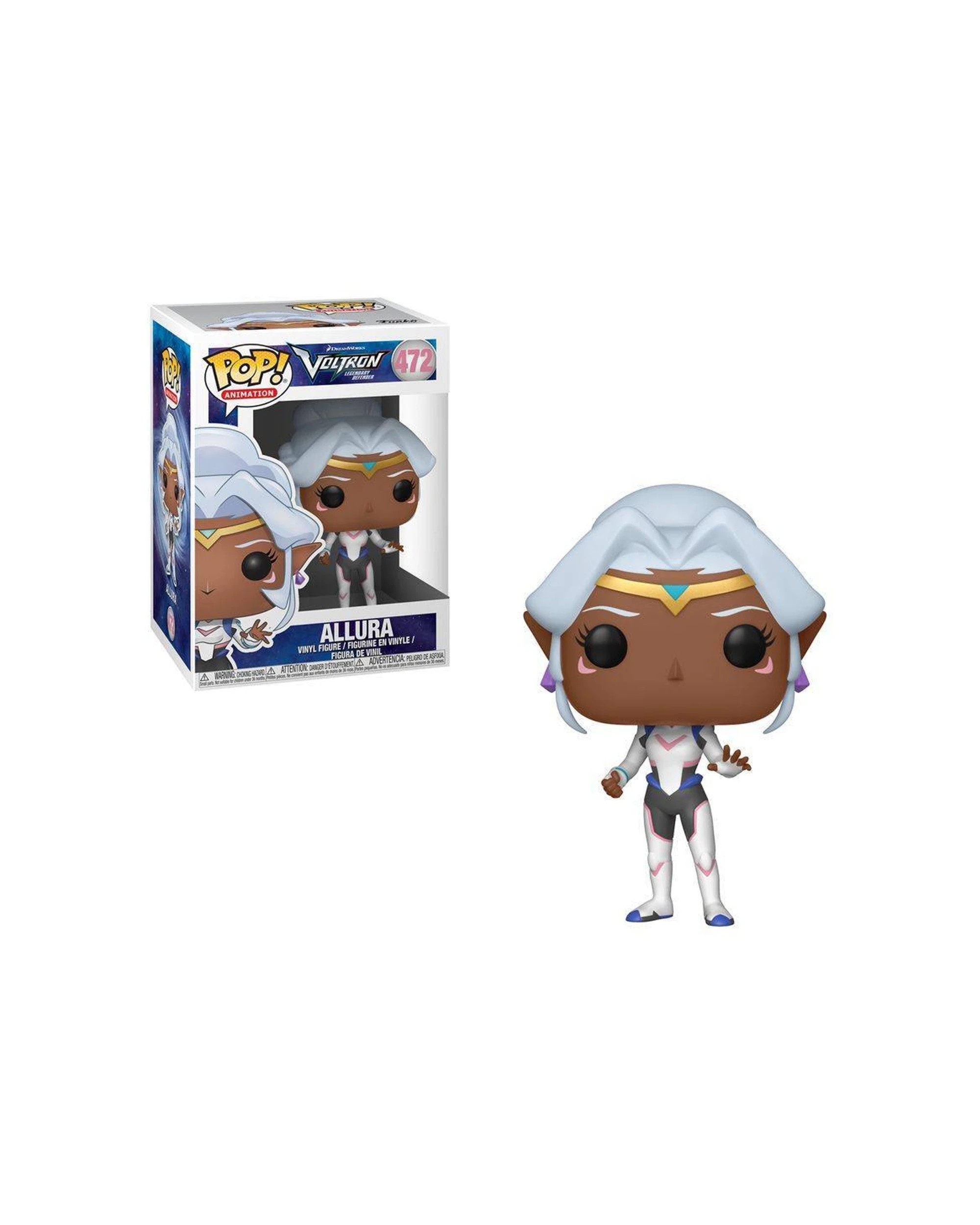 3 Pop Vinyl Figurine Voltron - Allura - Voltron Action Figure - 10cm Figure - Multi, 3 of 3