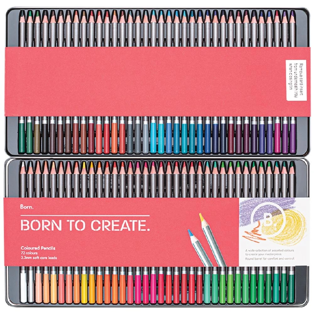 2 Born Coloured Pencils 72 Pack, 2 of 4