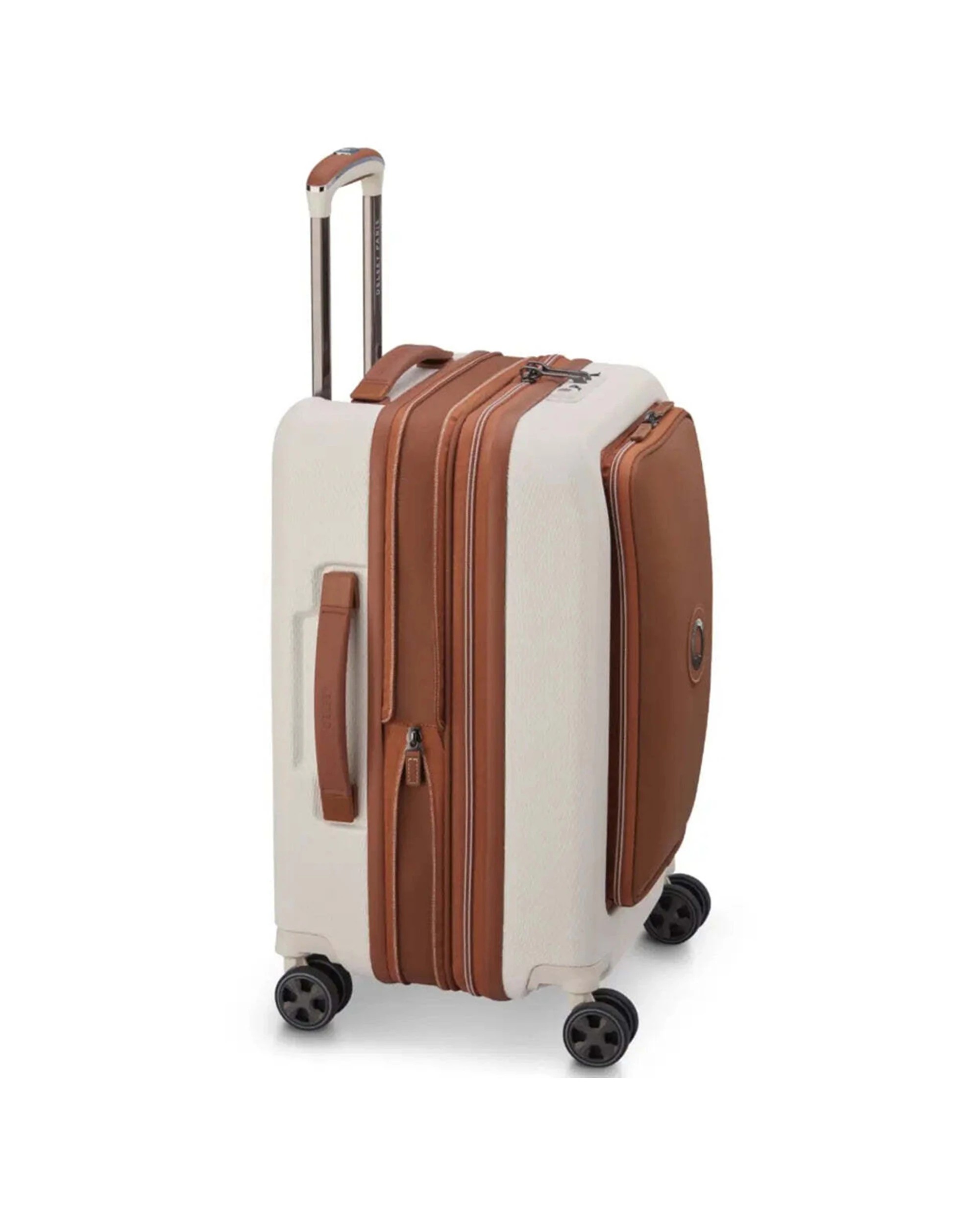 4 Delsey Chatelet Air 2.0 55 cm Expandable Laptop Cabin Suitcase TSA Lock Angora - Brown, 4 of 6