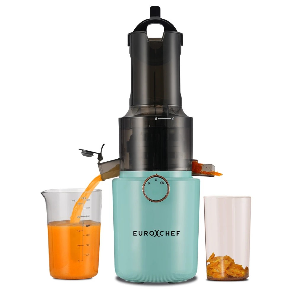 1 EuroChef 200W Cold Press Slow Juicer Machine - Green, 1 of 1