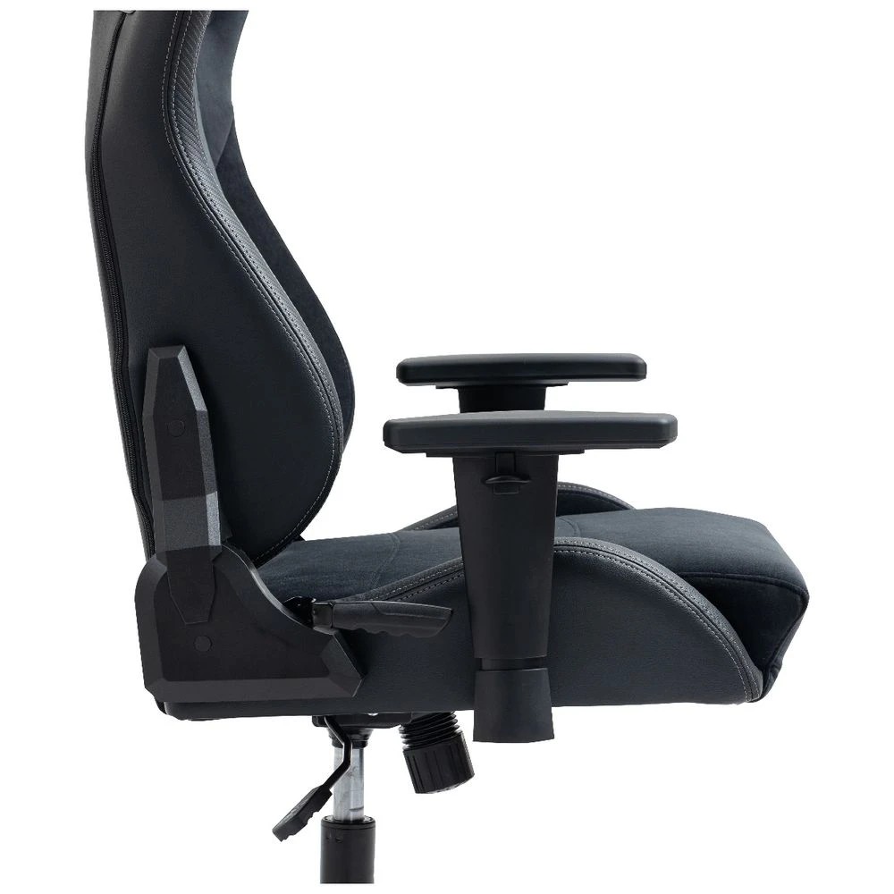 9 Typhoon Viper High-Back Racing Gaming Chair Fabric Black Ergonomic Chairs and Desk Chairs, 9 of 10