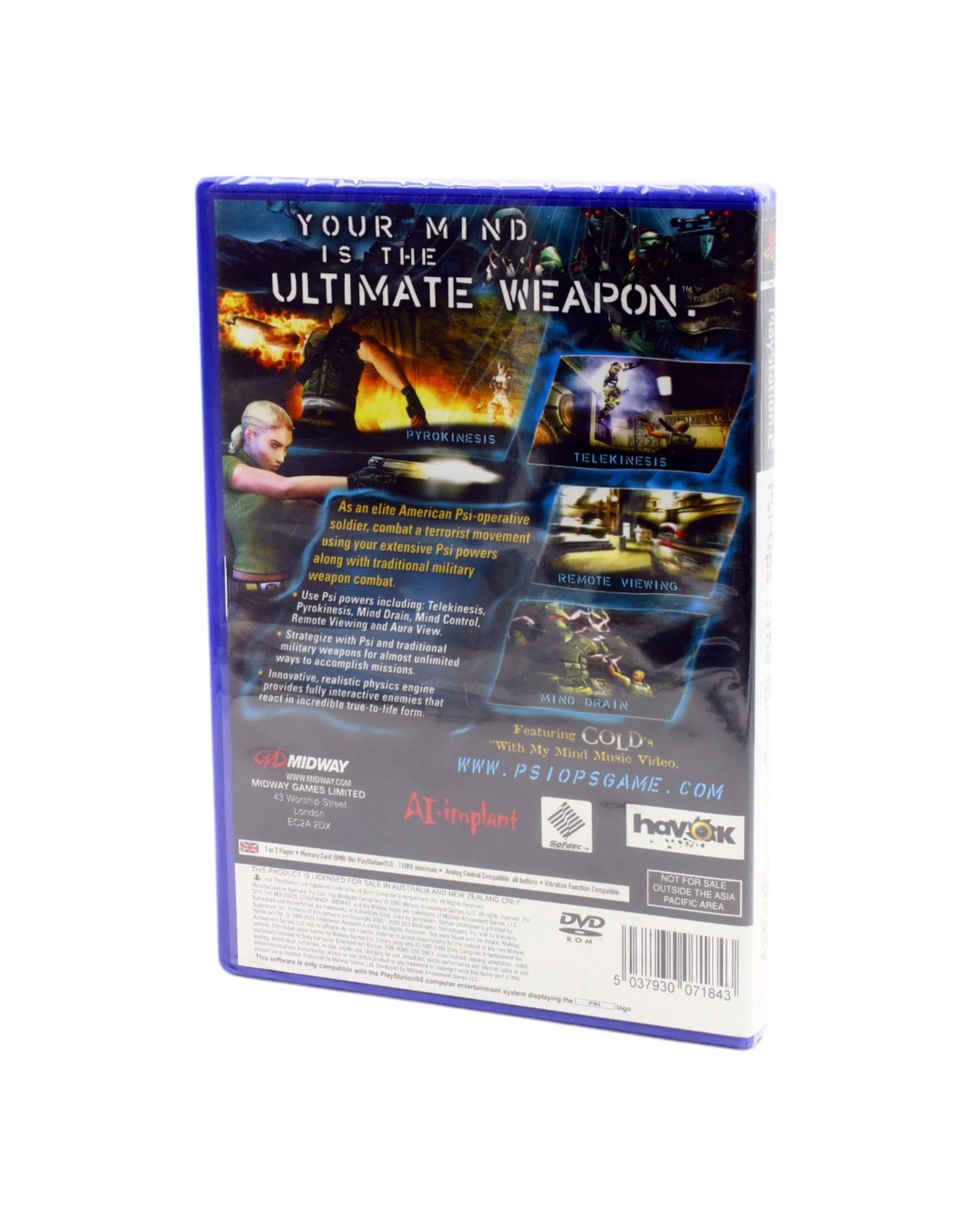 7 Psi-Ops: The Mindgate Conspiracy - PS2, 7 of 7