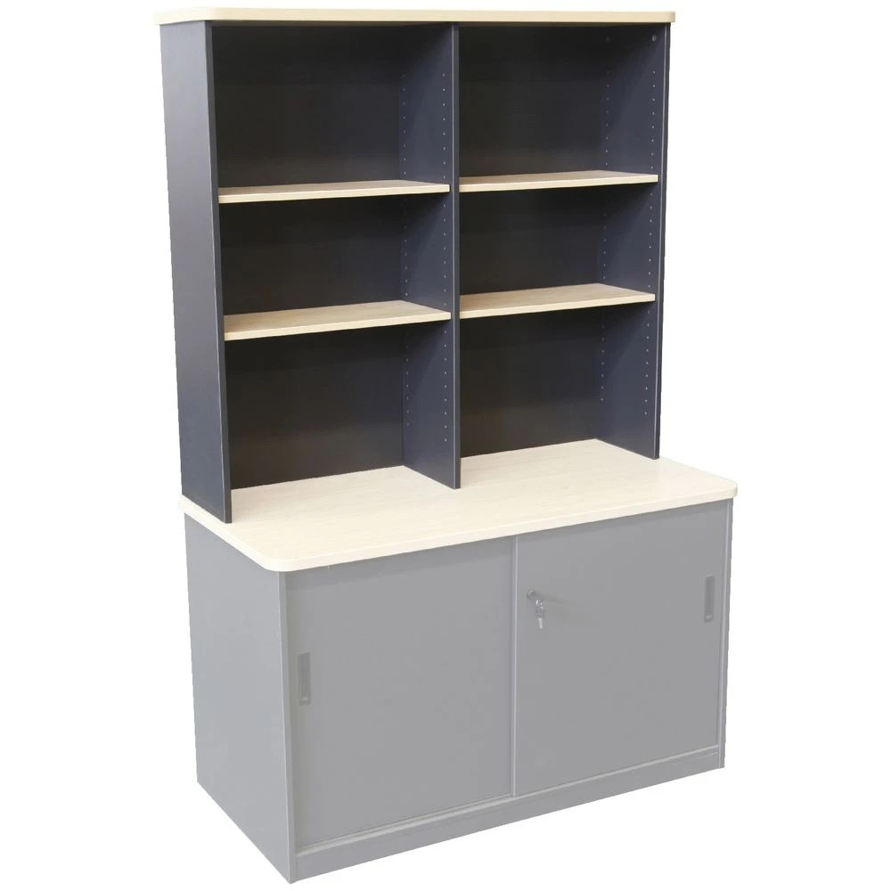 3 Toro Hutch 1200mm Grey Cabinets Cupboards, Lockers and Credenzas, 3 of 4