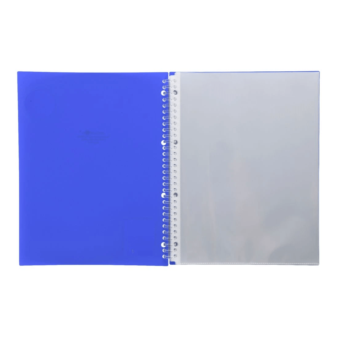 3 Aqua Drops Refillable Display Book A4 20 Pockets Vivid Blue, 3 of 4