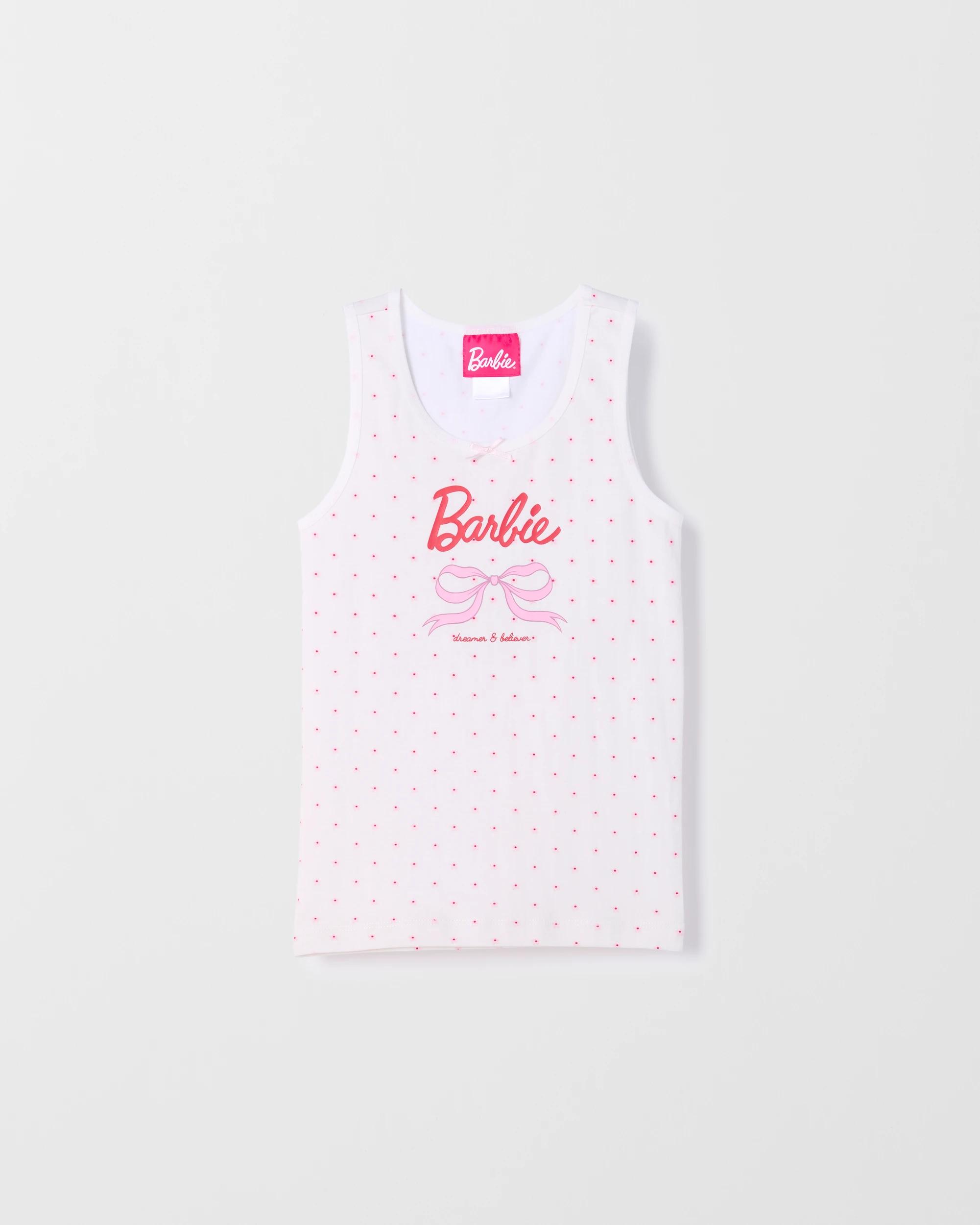 2 Barbie Australian Cotton 2 Pack Singlet BARBIE, 2 of 4