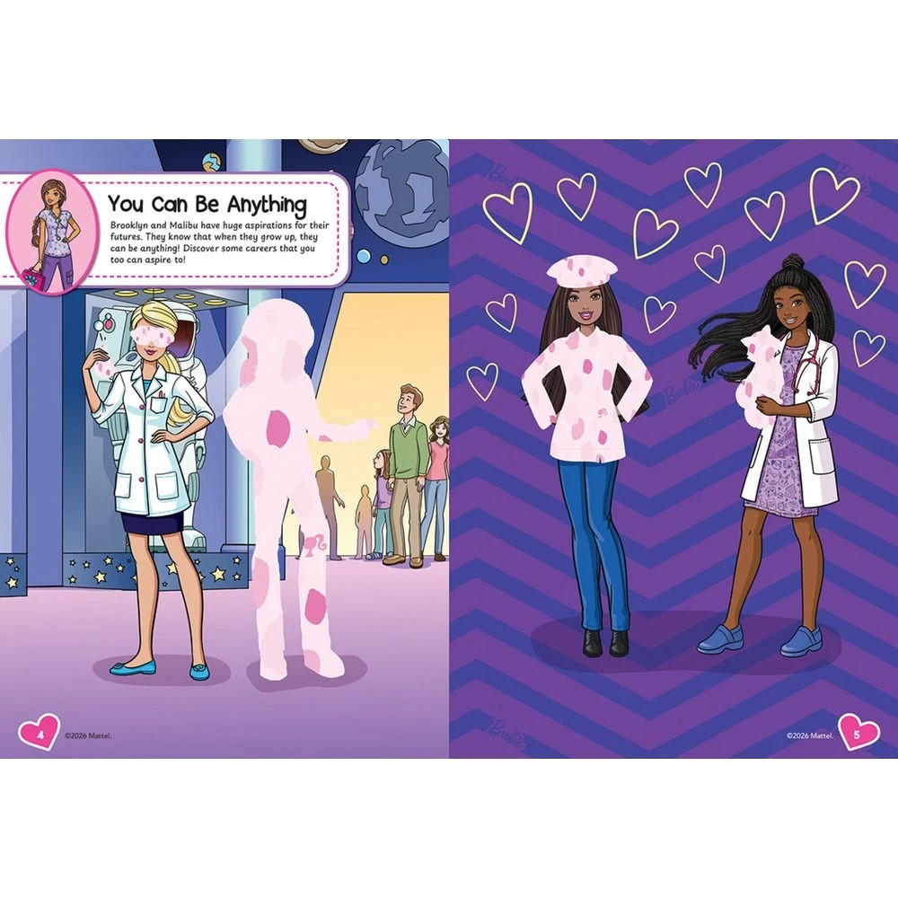 3 Scholastic Sticker Dressing Book Barbie, 3 of 4