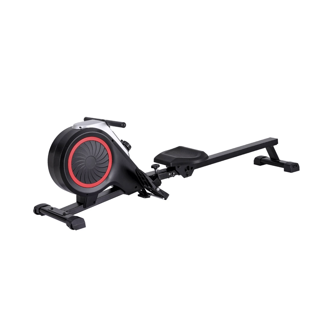 1 Everfit Rowing Machine 16 Levels Foldable Magnetic Rower Gym Cardio Workout - Black, 1 of 2