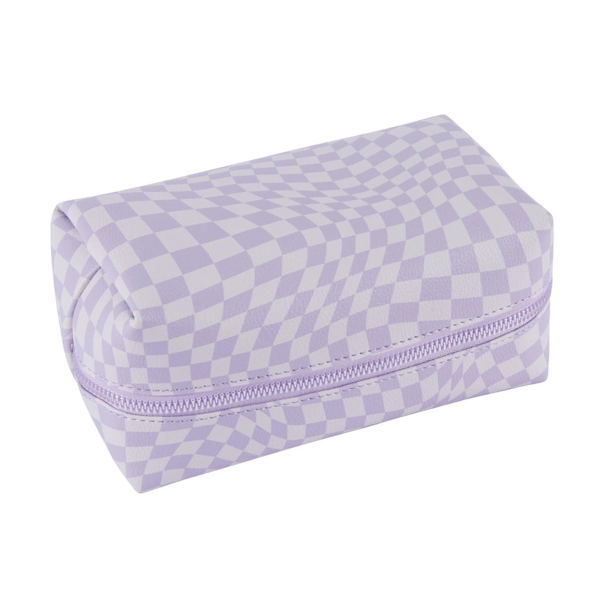5 OXX Cosmetics Makeup Bag - Small, Wave Check, 5 of 6