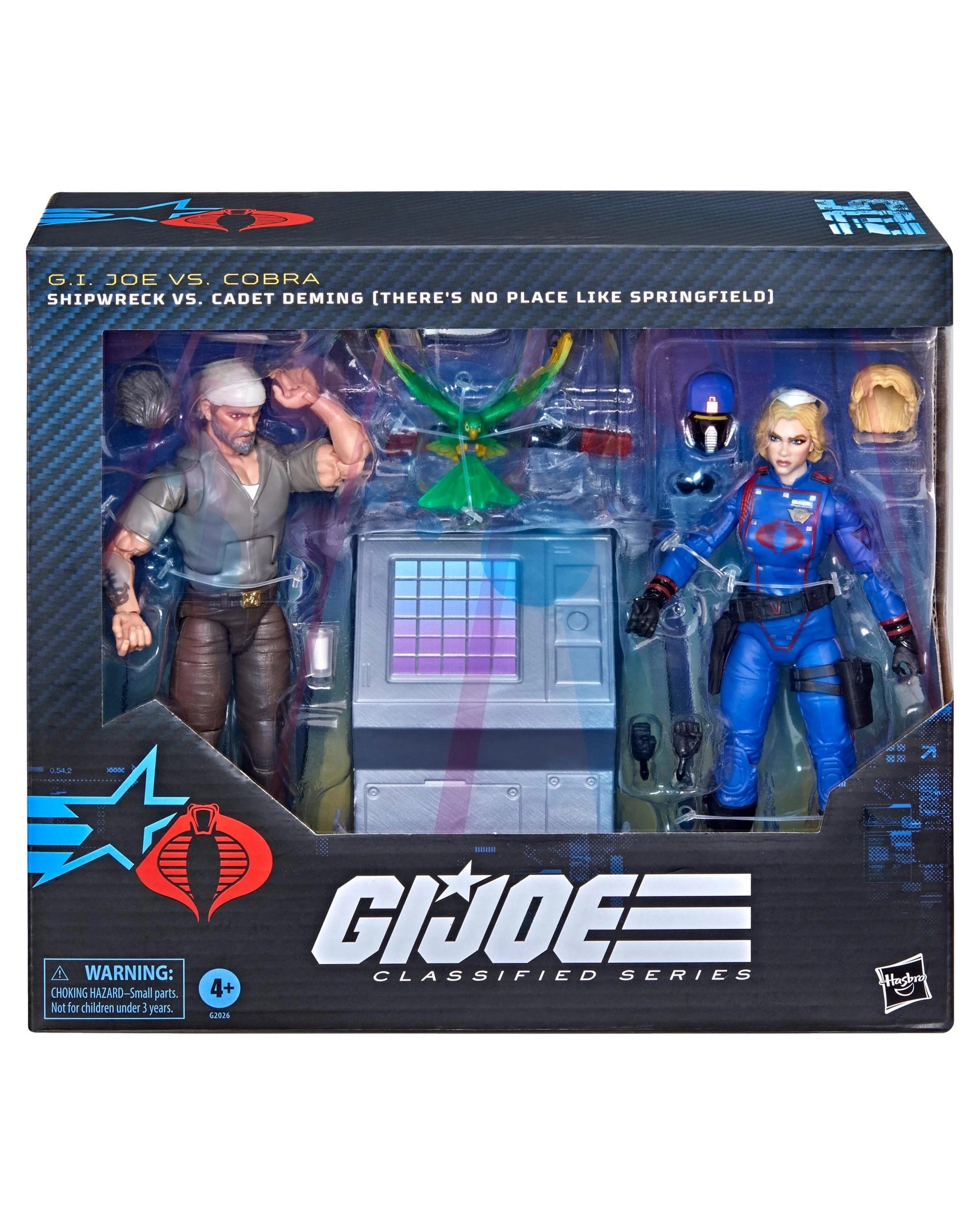 1 G.I. Joe Classified Series #205, Shipwreck Vs. Cadet Deming - There's No Place Like Springfield -  Action Figures, 1 of 9