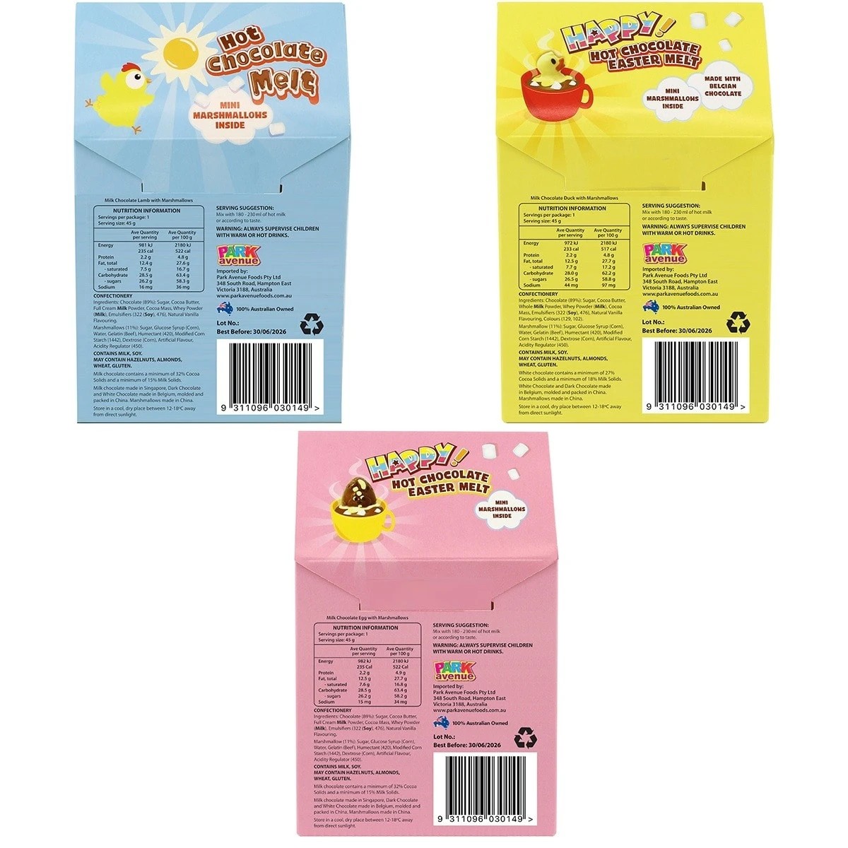 5 Park Avenue Happy Hot Chocolate Easter Melt 45g - Assorted, 5 of 5