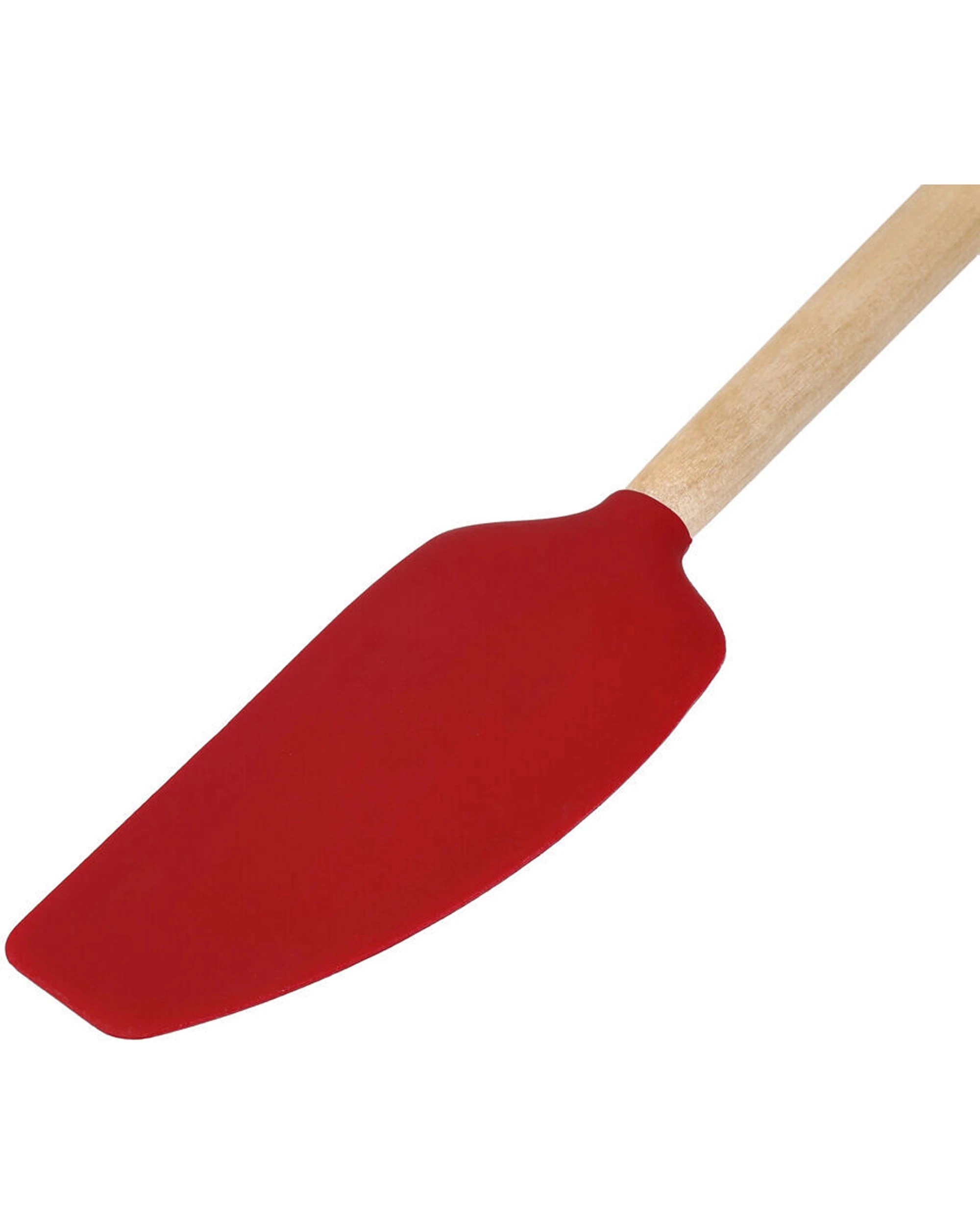5 KitchenAid Birchwood Handle Mixer Spatula 4PK Silicone Head Kitchen Utensil - Red, 5 of 6