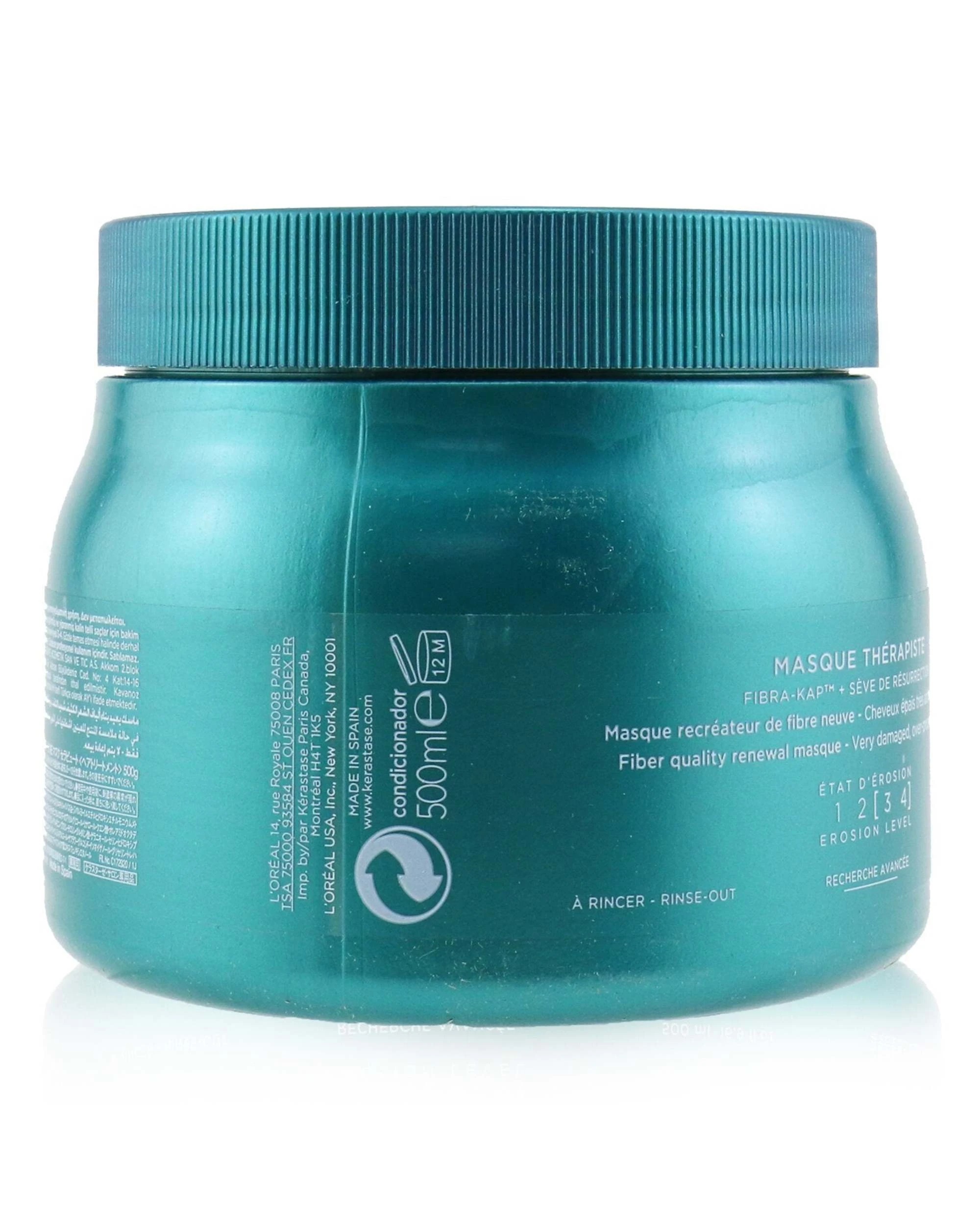 2 Kerastase Resistance Masque Therapiste Fiber Quality Renewal Hair Mask 500ml/16.9oz, 2 of 4
