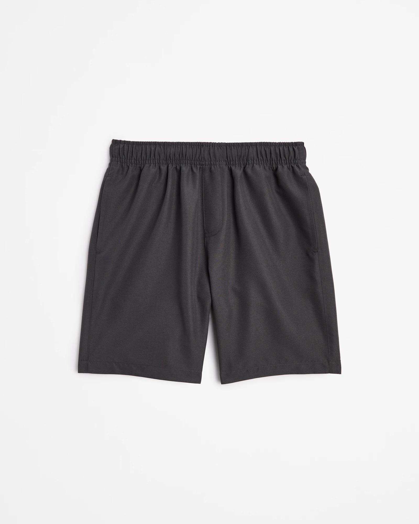 1 Target School Microfibre Shorts CHARCOAL / GREY, 1 of 3