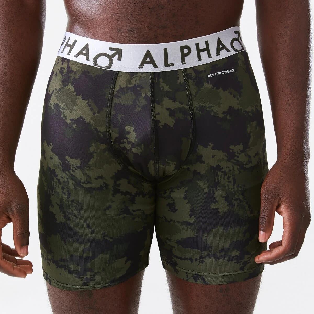 1 Long Leg Printed Sports Trunks NIGHT CAMO, 1 of 5