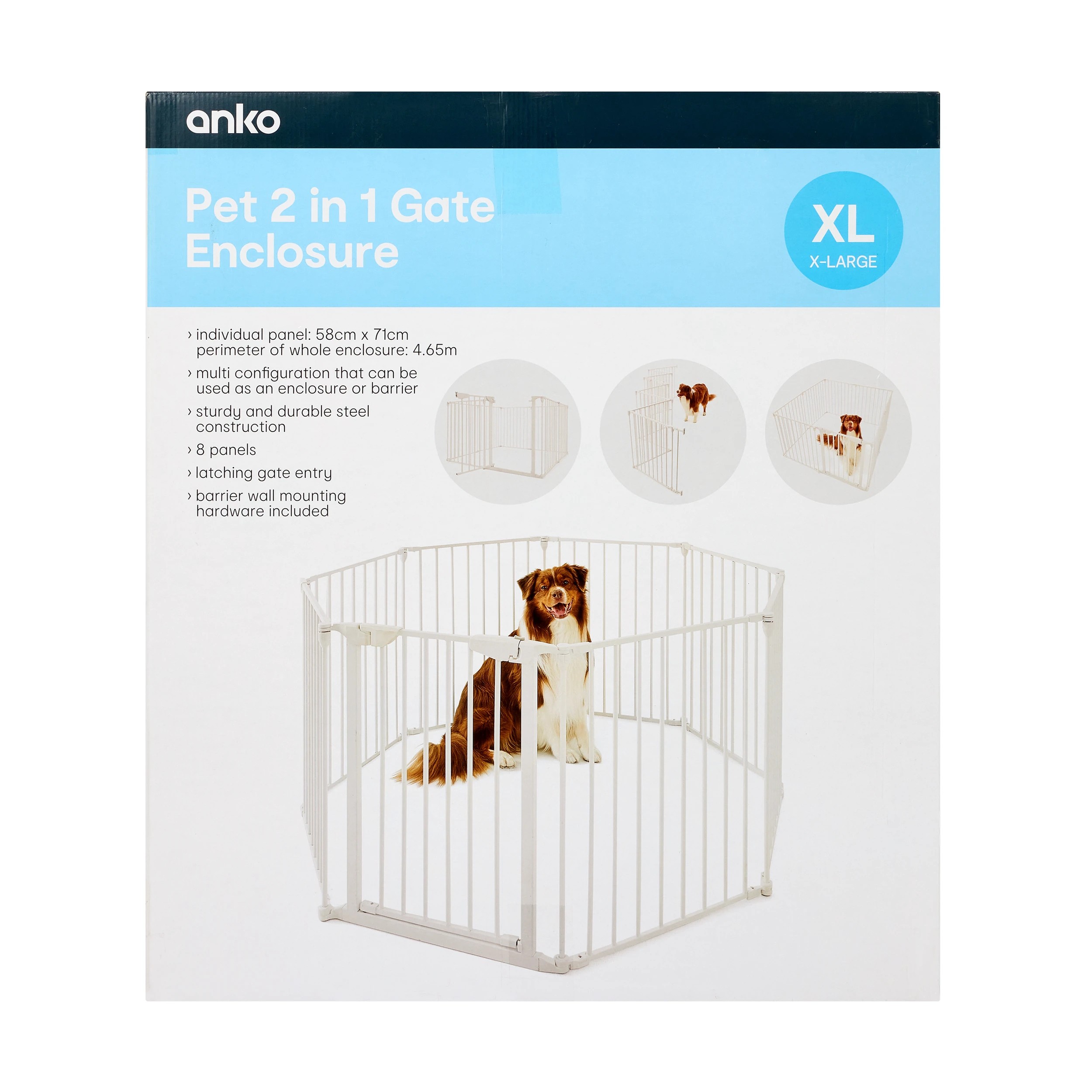 7 Pet 2-in-1 Gate and Enclosure, 7 of 7