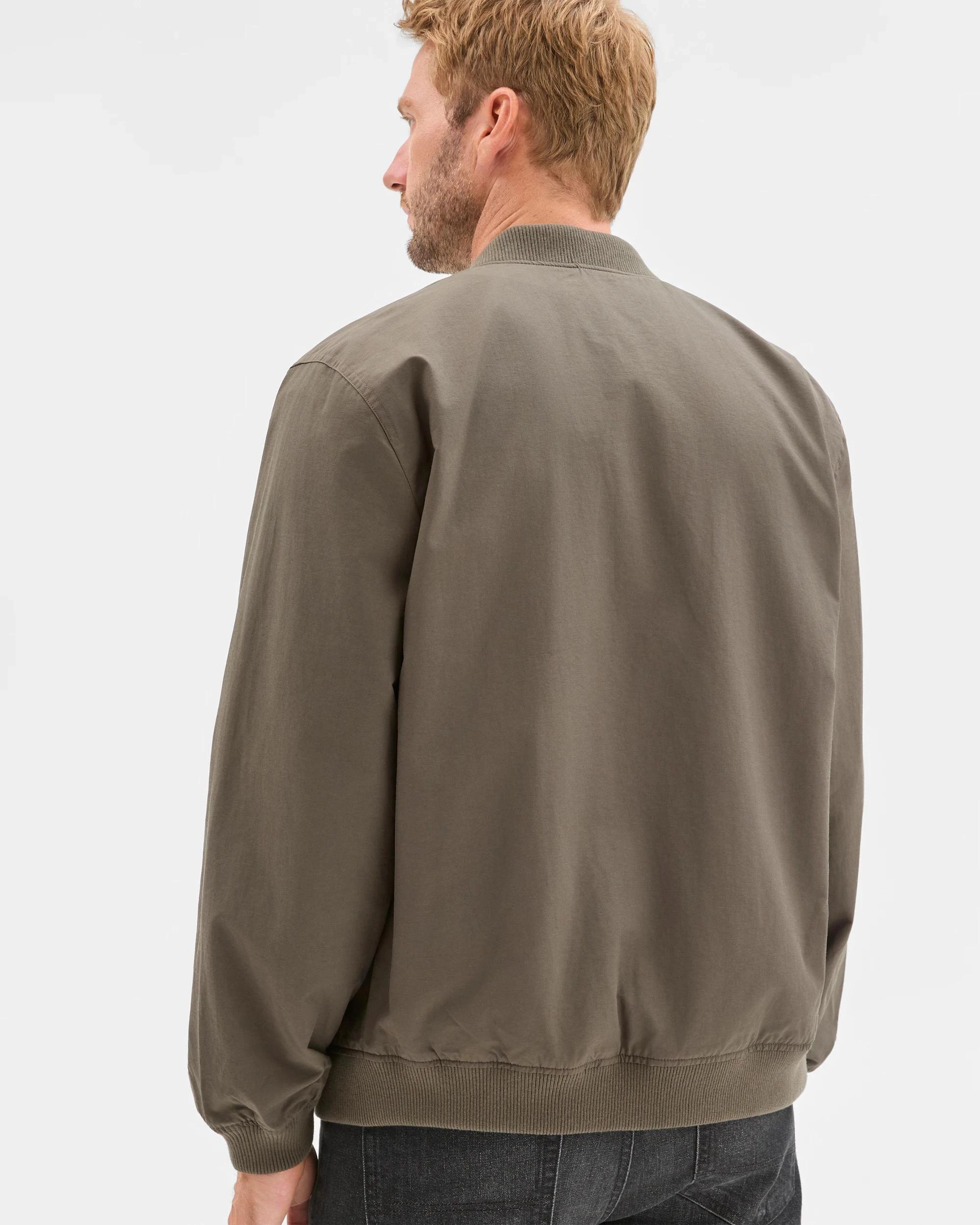 5 Target Man Australian Cotton Blend Bomber Jacket DARK OLIVE, 5 of 5