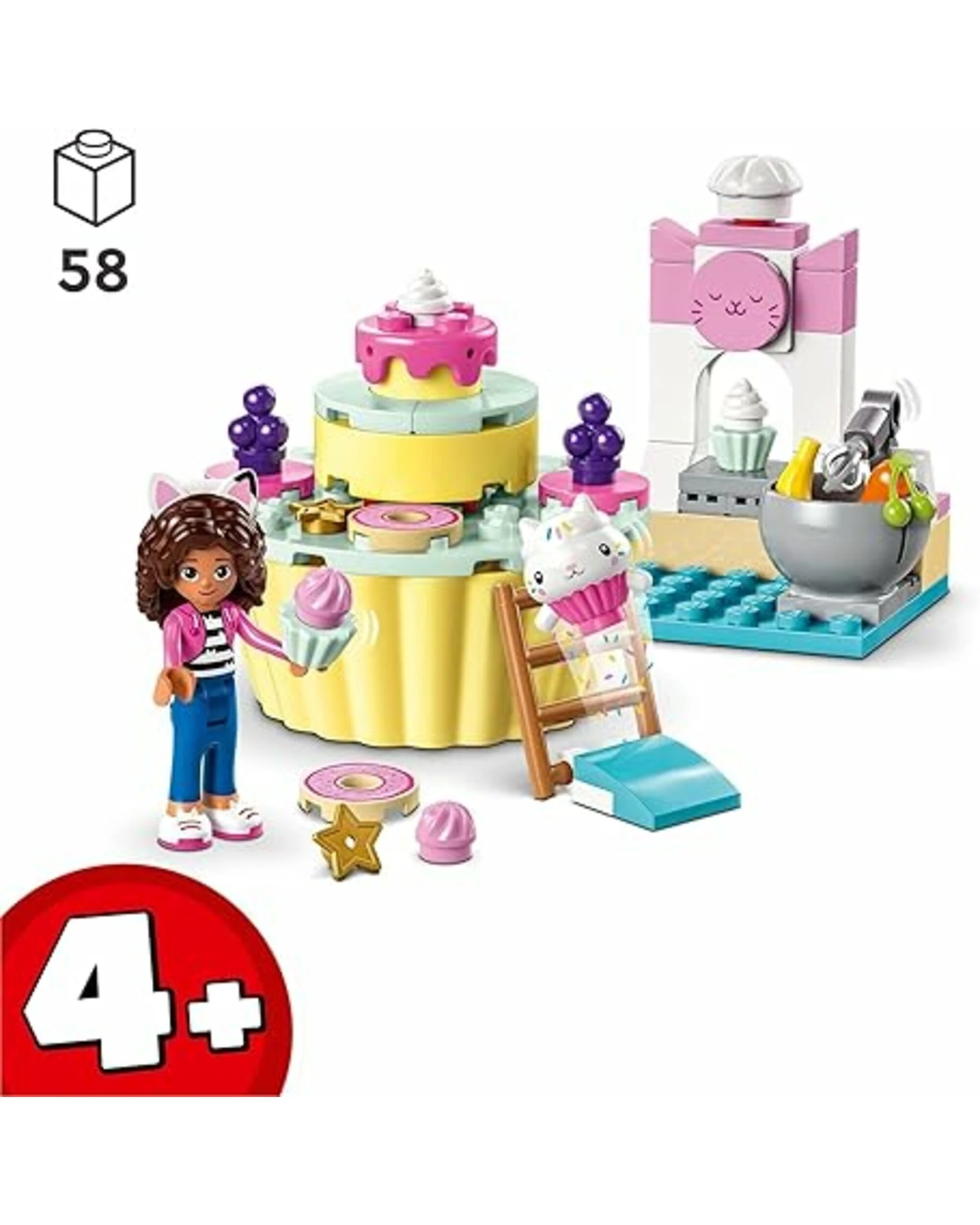 2 LEGO 10785 Gabby's Dollhouse Bakey with Cakey Fun, 2 of 3