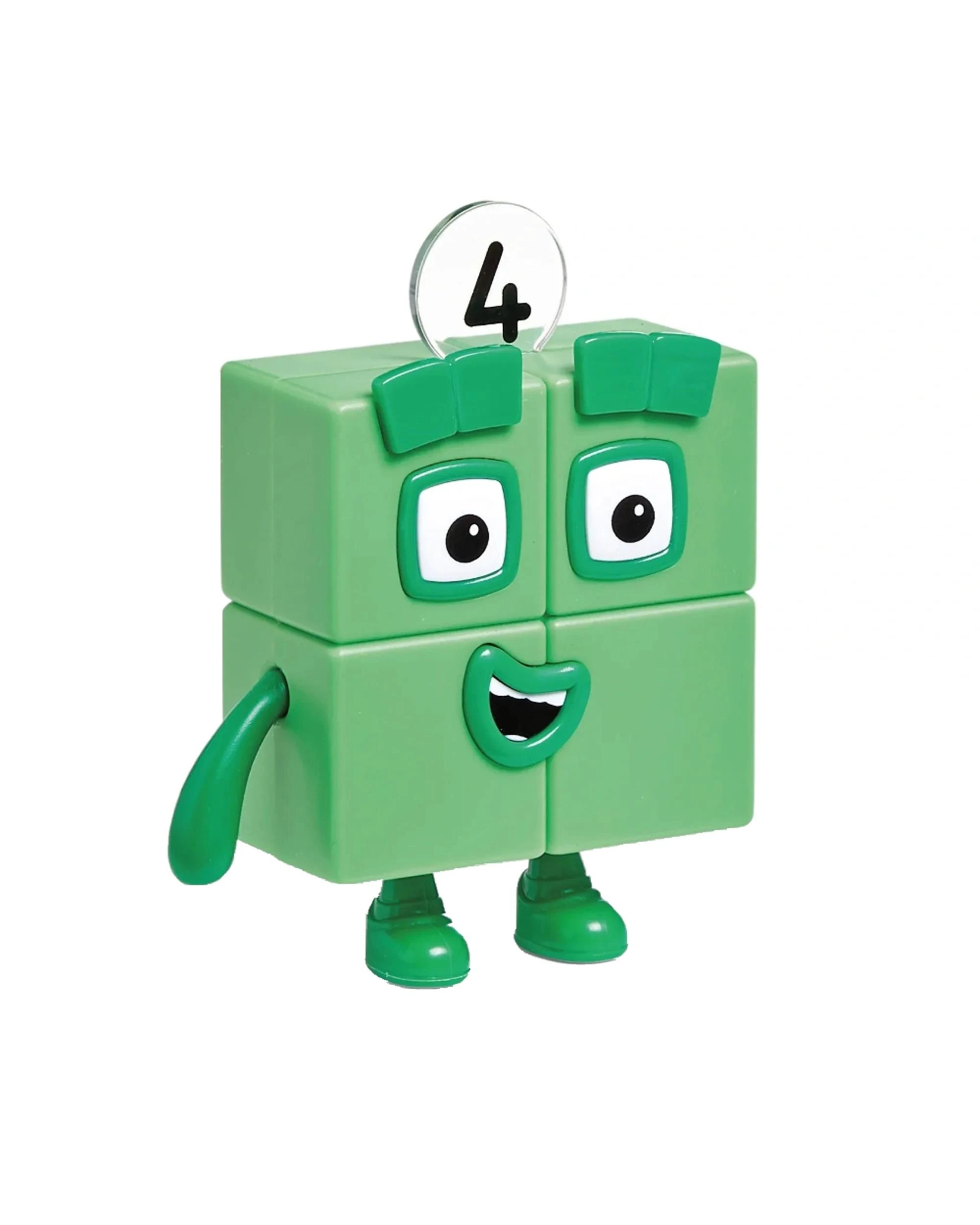 2 Hand2Mind Numberblocks Four and the Terrible Twos Figure Set, 2 of 4