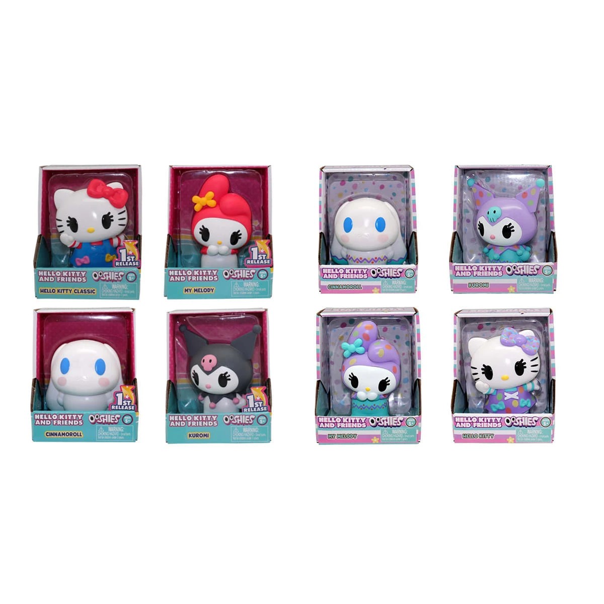 1 10cm Hello Kitty and Friends Ooshies Figure - Assorted, 1 of 7