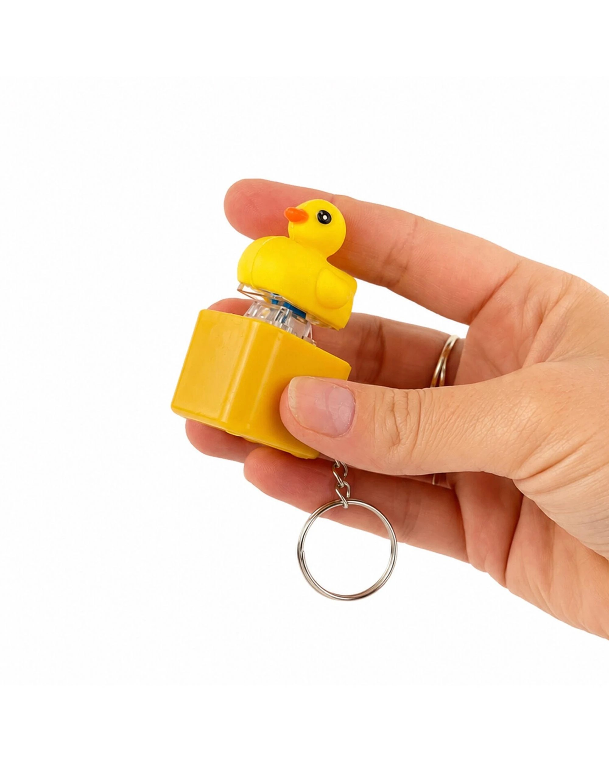 4 MDI Fidget Fingers Sound Clicker Duck Keychain, 4 of 4
